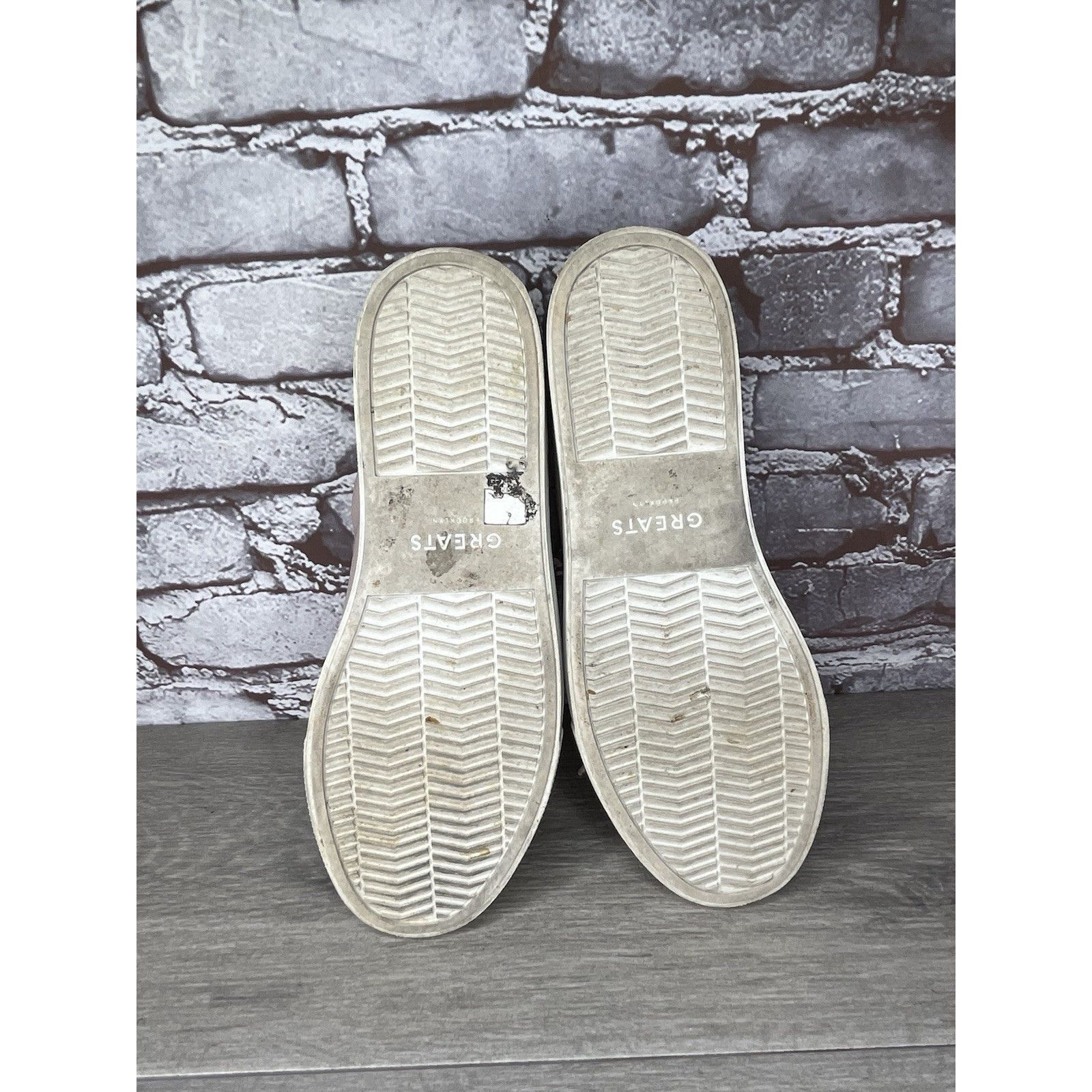 Greats GREATS The Royale Pink Perforated Leather Sneakers Shoes Wom Size US 8.5 / IT 38.5 - 22 Thumbnail