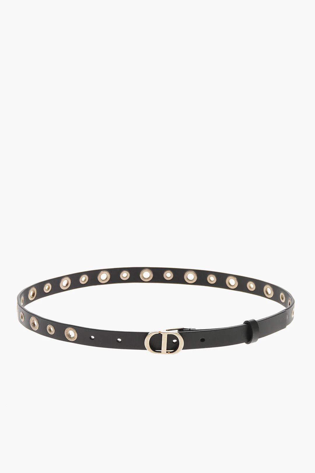 Dior o1mm0326 Size: 70 / Slim-Fit Leather Belt in Black Size ONE SIZE - 3 Thumbnail