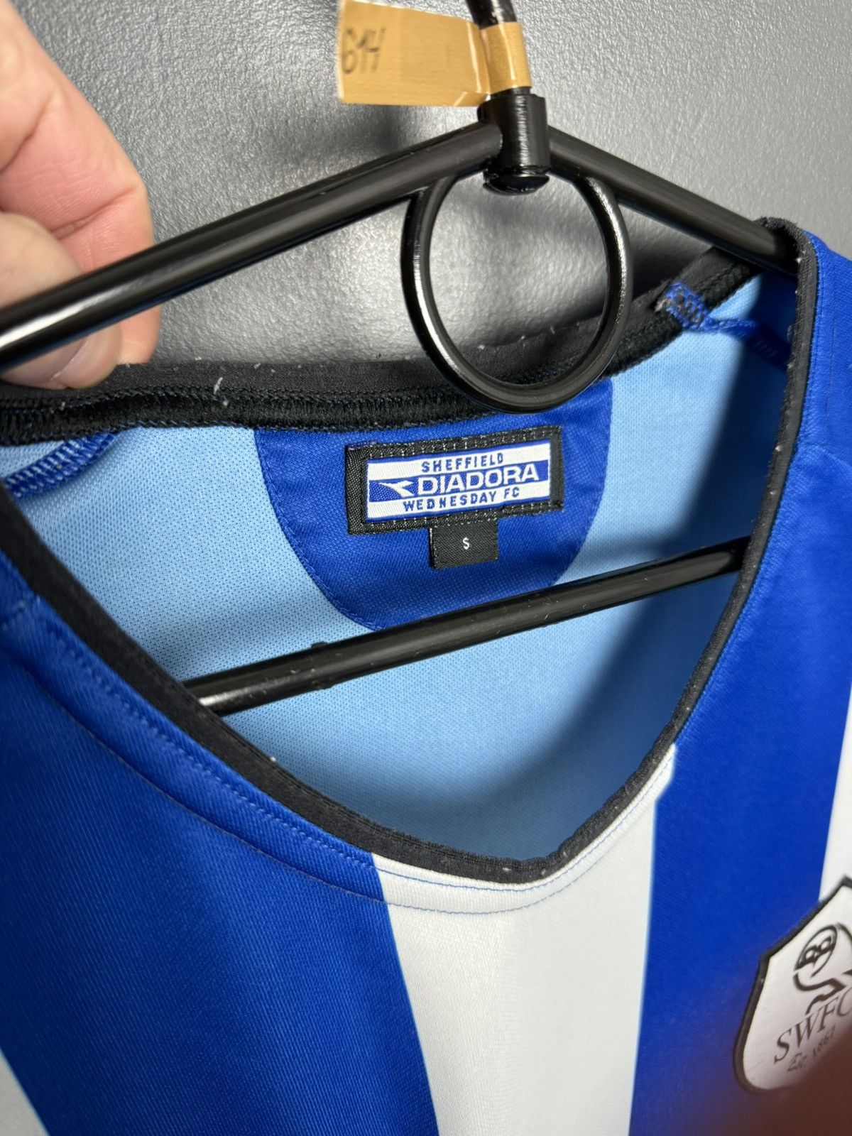 Diadora Sheffield Wednesday 03/05 Home Football Jersey Size US S / EU 44-46 / 1 - 14 Thumbnail