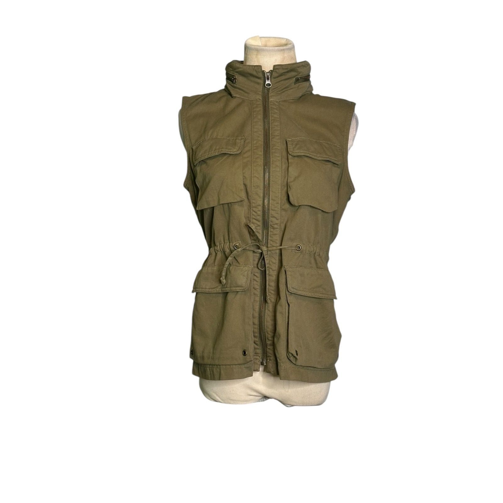 J.Crew J.Crew Classic twill Chino green hoodie vest jacket size XS Size XS / US 0-2 / IT 36-38 - 13 Thumbnail