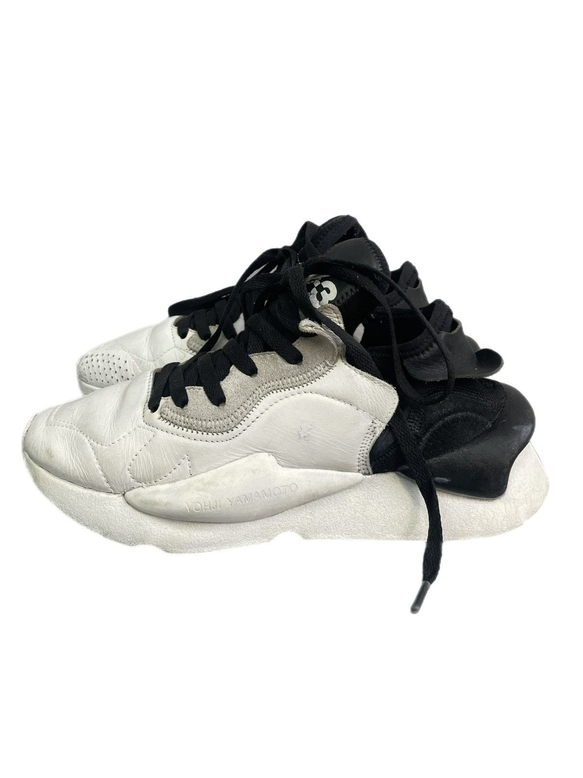 Y-3 Y-3 Yohji Yamamoto white sneakers adidas tech y2k hype Size US 6.5 / IT 36.5 - 7 Thumbnail