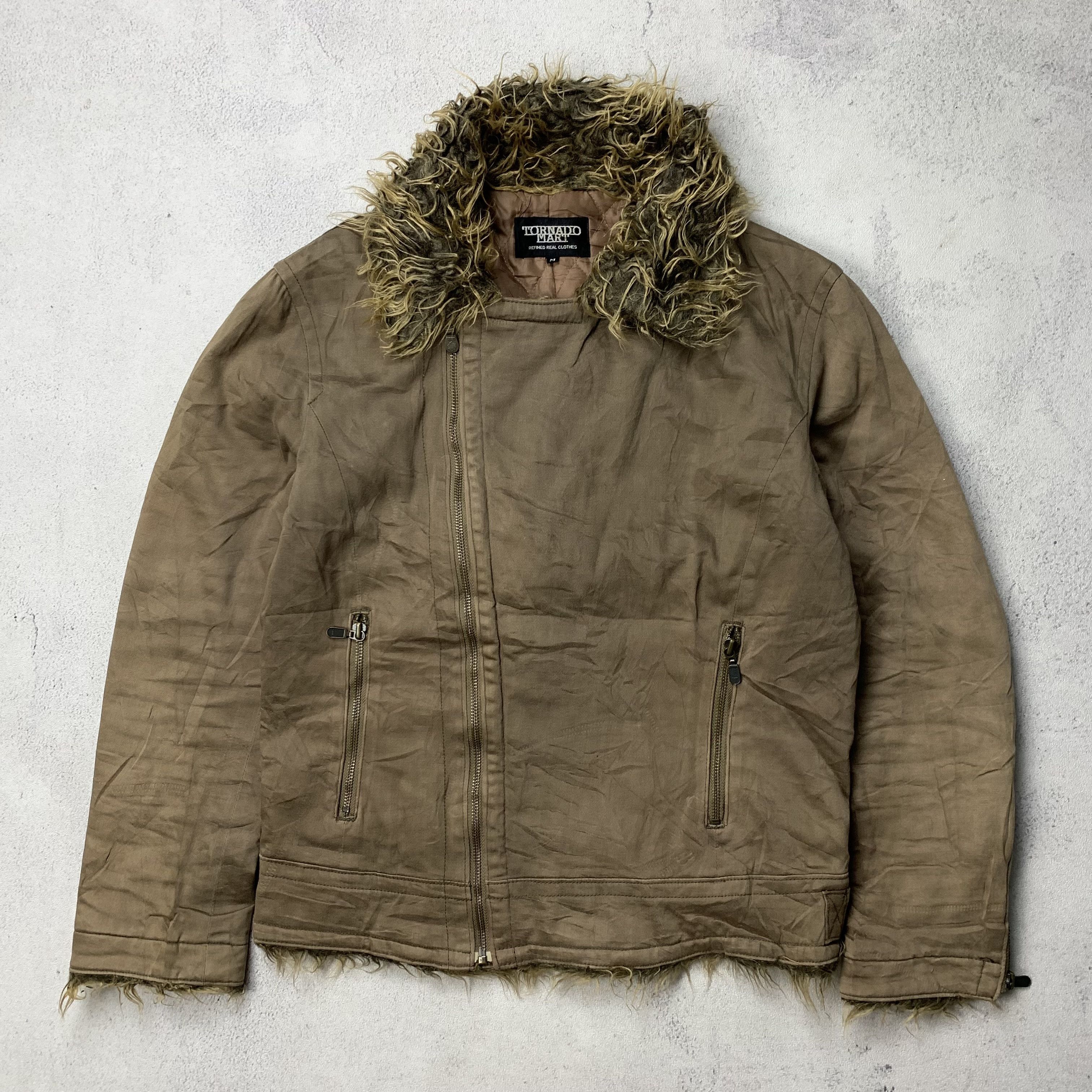 Tornado Mart Fur Jacket | Grailed
