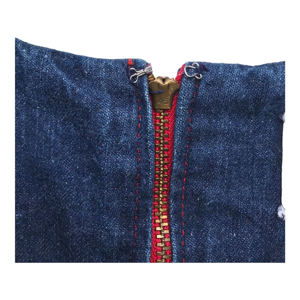 Nepenthes Hogg’s by Nepenthes Sleeveless Long Denim Dress Size S / US 4 / IT 40 - 5 Thumbnail