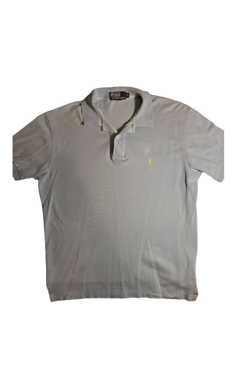 Polo Ralph Lauren × Vintage Vintage Polo Ralph Lauren Polo – Faded Blue – Size M Size US M / EU 48-50 / 2 - 1 Thumbnail