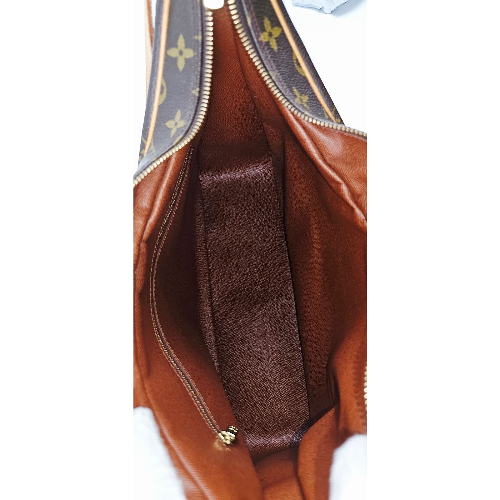 Louis Vuitton Louis Vuitton Monogram Boulogne 35 Shoulder Bag Brown Size ONE SIZE - 11 Thumbnail