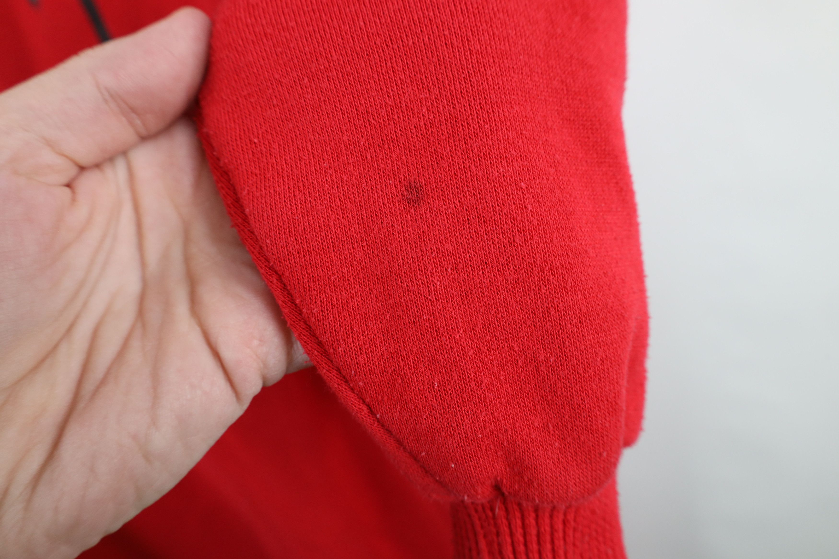 Vintage Vintage 90s Cat Dog Piano Night Gown Sweatshirt Red Size M / US 6-8 / IT 42-44 - 8 Thumbnail
