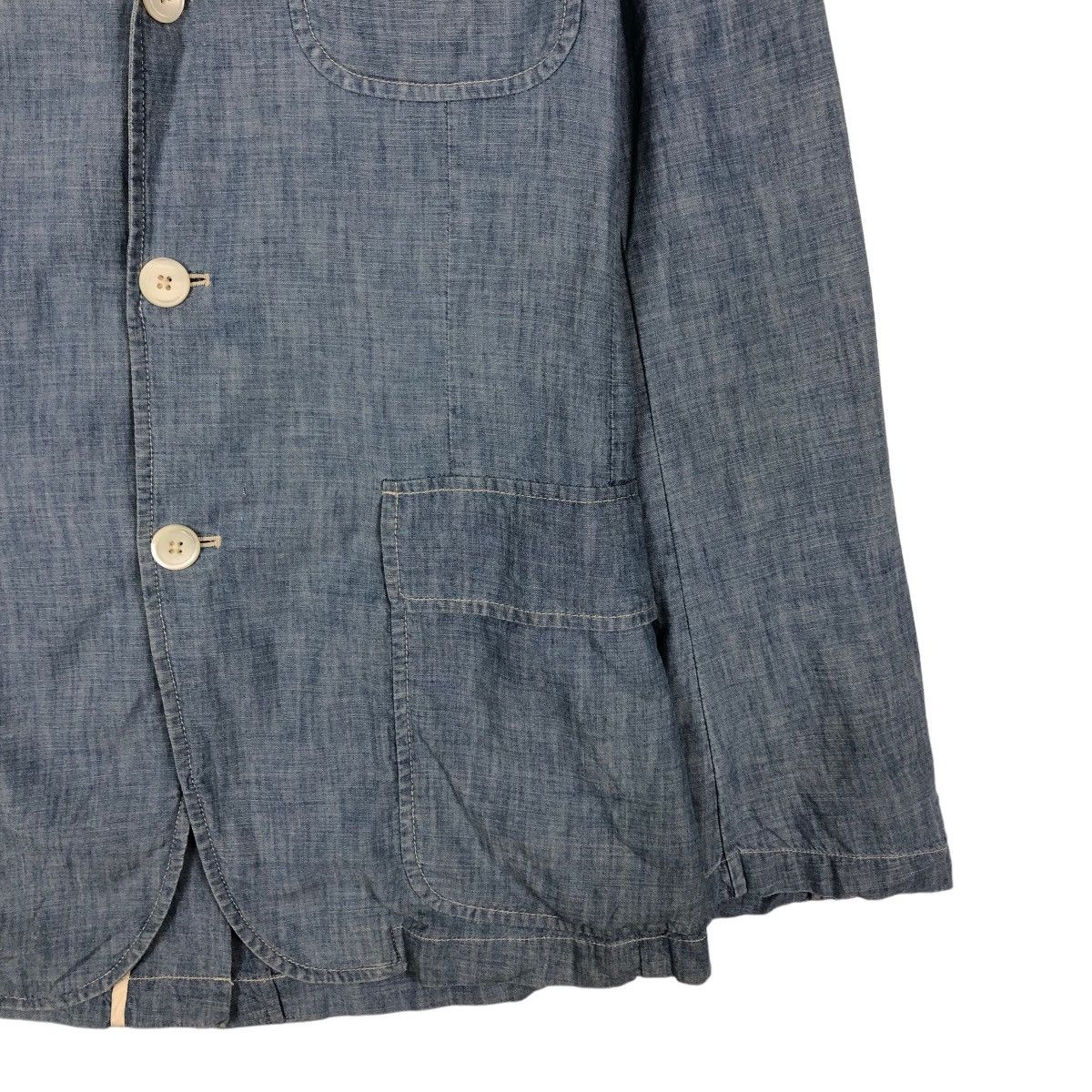 Polo Ralph Lauren 🔥Vintage Polo Ralph Lauren Chore Jacket Sun Faded Design Size US M / EU 48-50 / 2 - 6 Thumbnail