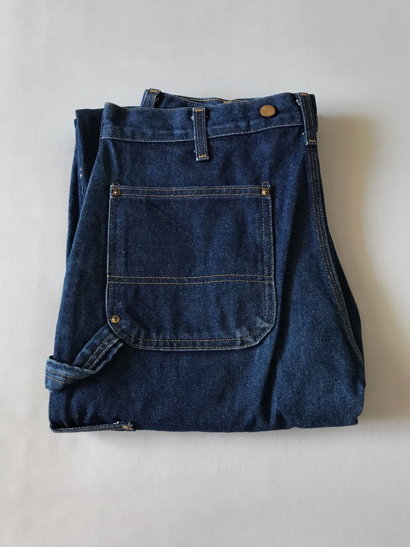 Carhartt Carhartt B07 Double Knee Raw Denim Jeans Size US 34 / EU 50 - 1 Thumbnail