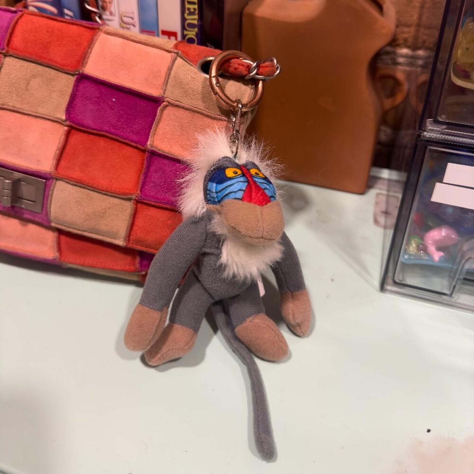 Disney 1998 LION KING RAFIKI BAG CHARM Size ONE SIZE - 2 Thumbnail