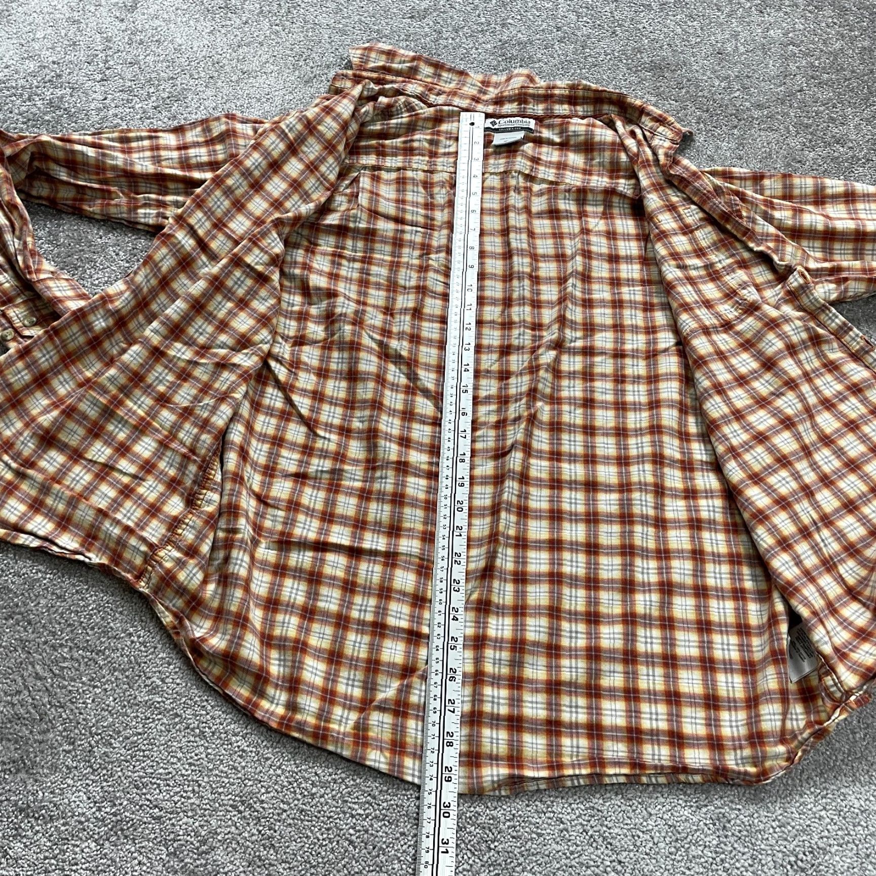 Vintage Columbia Dutchman Peak Flannel Shirt Mens Large Multi Plaid Long Sleeve Casual Size US L / EU 52-54 / 3 - 7 Thumbnail