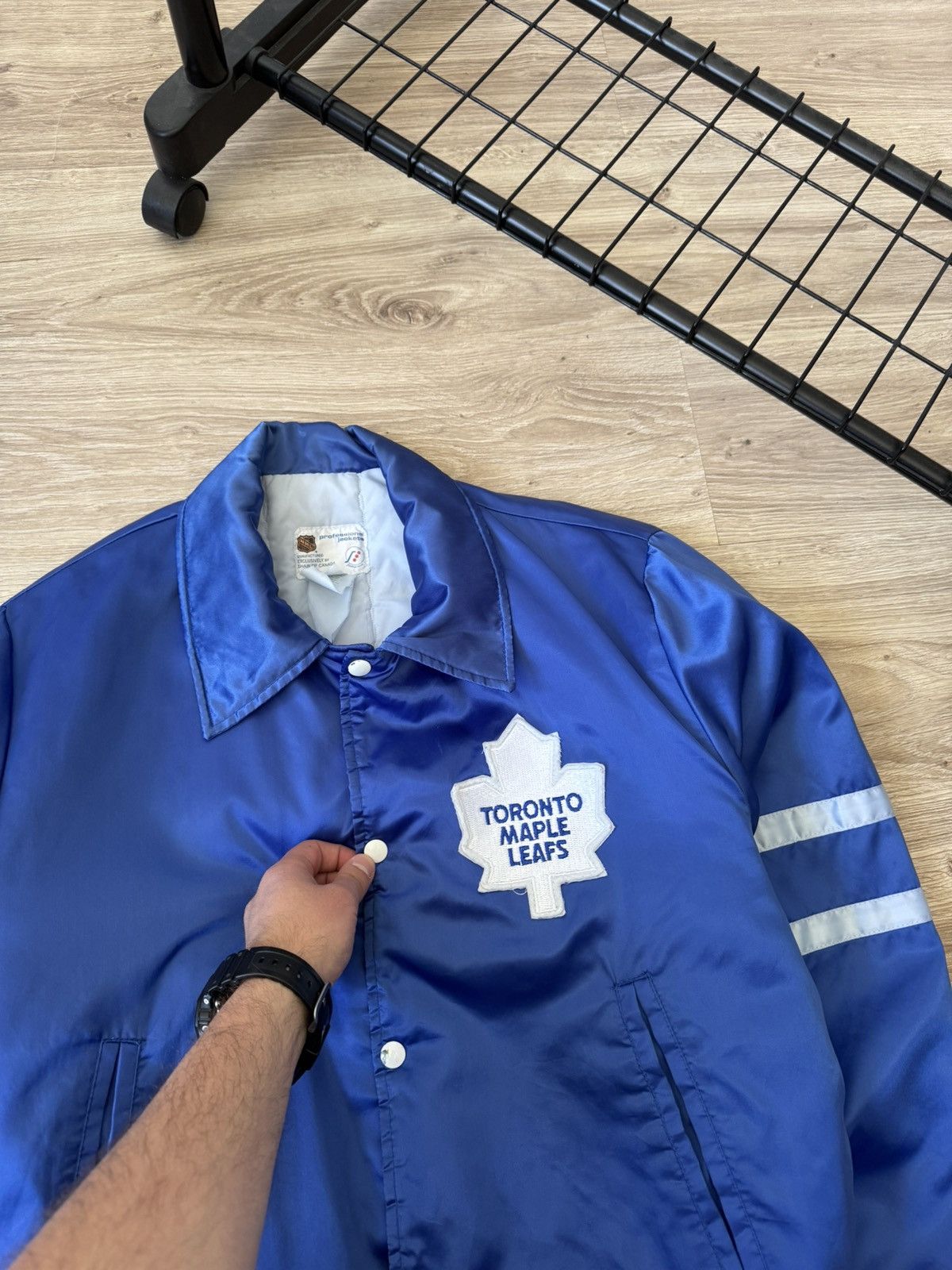 NHL Vintage Toronto Maple Leafs NHL Jacket Size US L / EU 52-54 / 3 - 3 Thumbnail