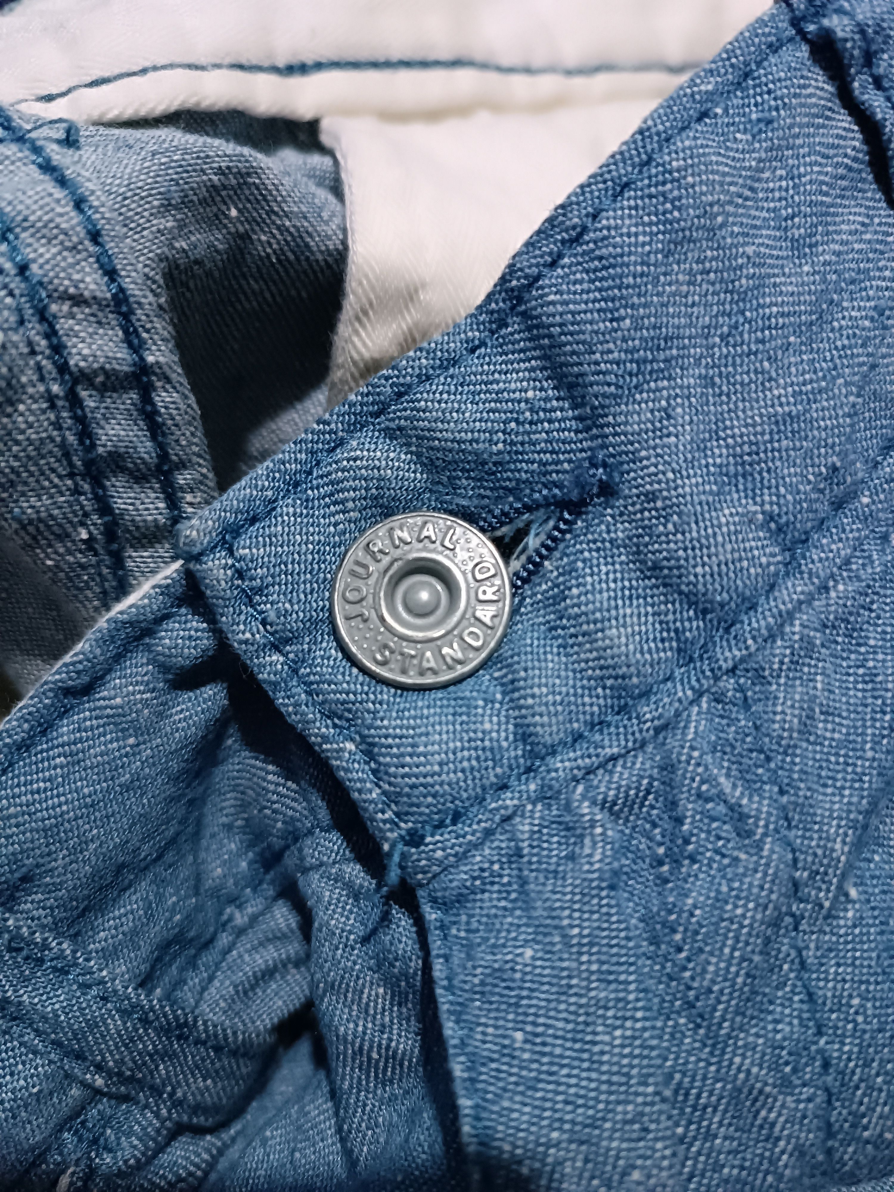 Japanese Brand Journal Standard Soft Jeans/ Linen Slim Fit Size US 30 / EU 46 - 9 Thumbnail