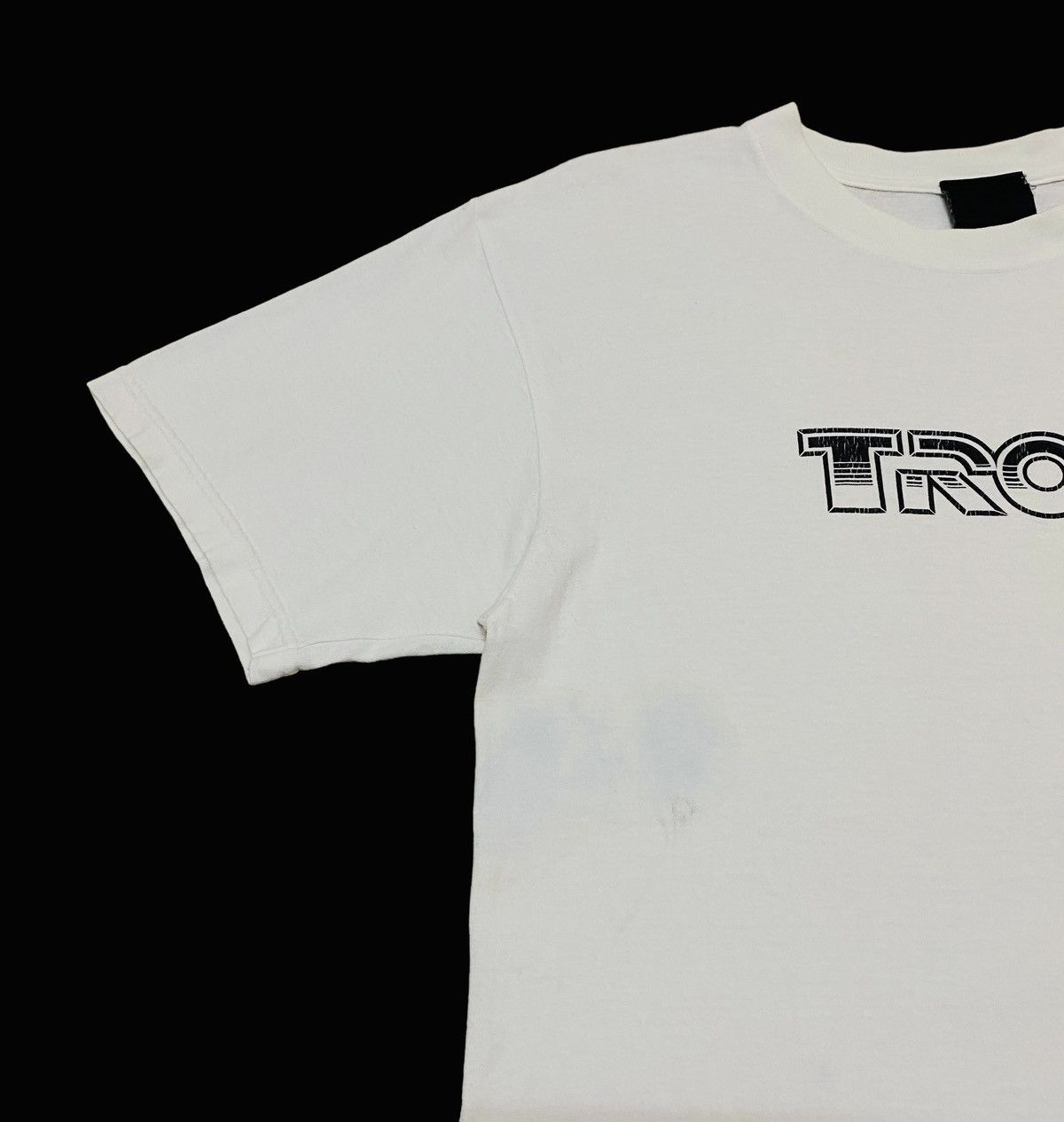 Disney × Vintage Vintage Action Movie Tron T-shirt 1990s Size US M / EU 48-50 / 2 - 3 Thumbnail