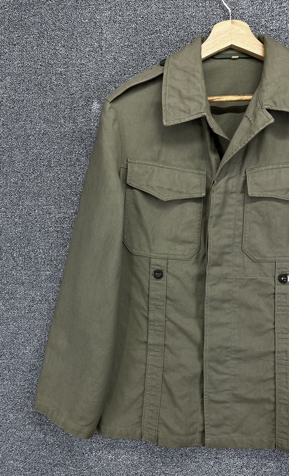 Vintage Vintage 90s Kohler GMBH Germany Army Military Jacket Size M / US 6-8 / IT 42-44 - 3 Thumbnail