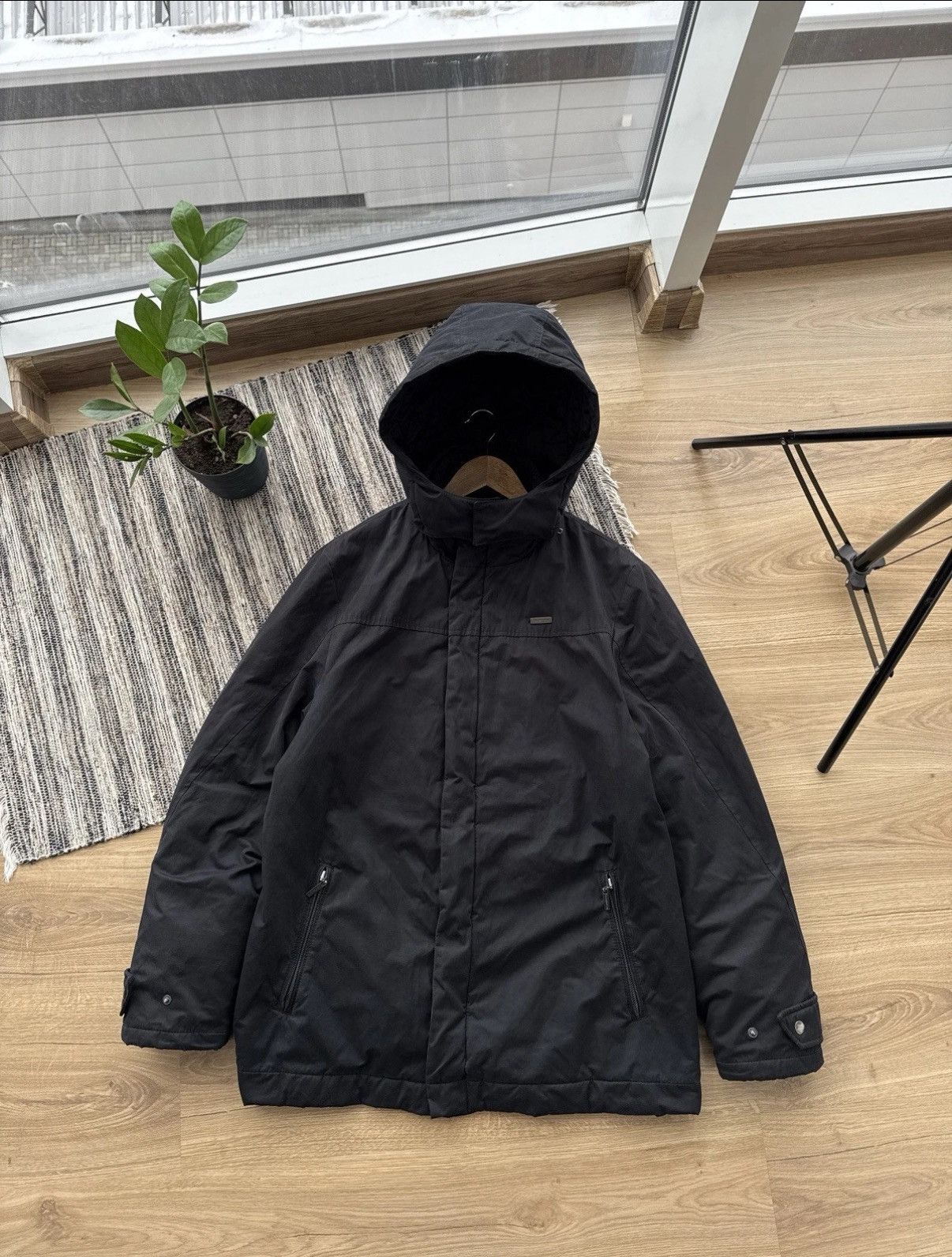 Yves Saint Laurent Yves Saint Lauren YSL Parka Long Jacket With Lining Black Size US L / EU 52-54 / 3 - 1 Thumbnail
