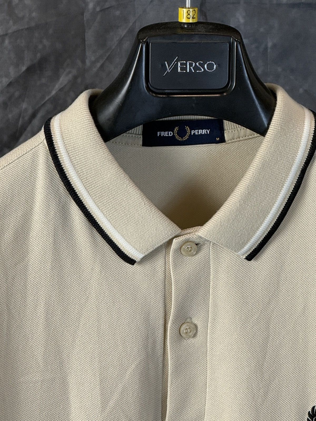 Fred Perry Fred Perry polo beige M Size US M / EU 48-50 / 2 - 2 Thumbnail