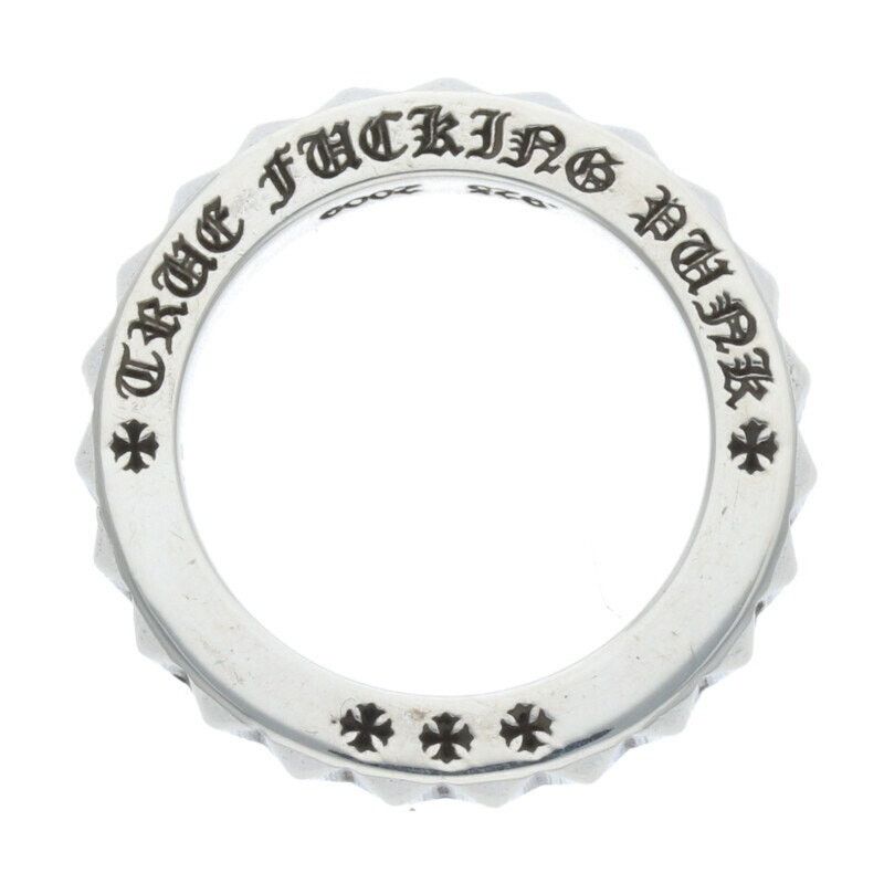 Chrome Hearts Chrome Hearts True Fuckin Punk Silver Ring Size ONE SIZE - 1 Thumbnail