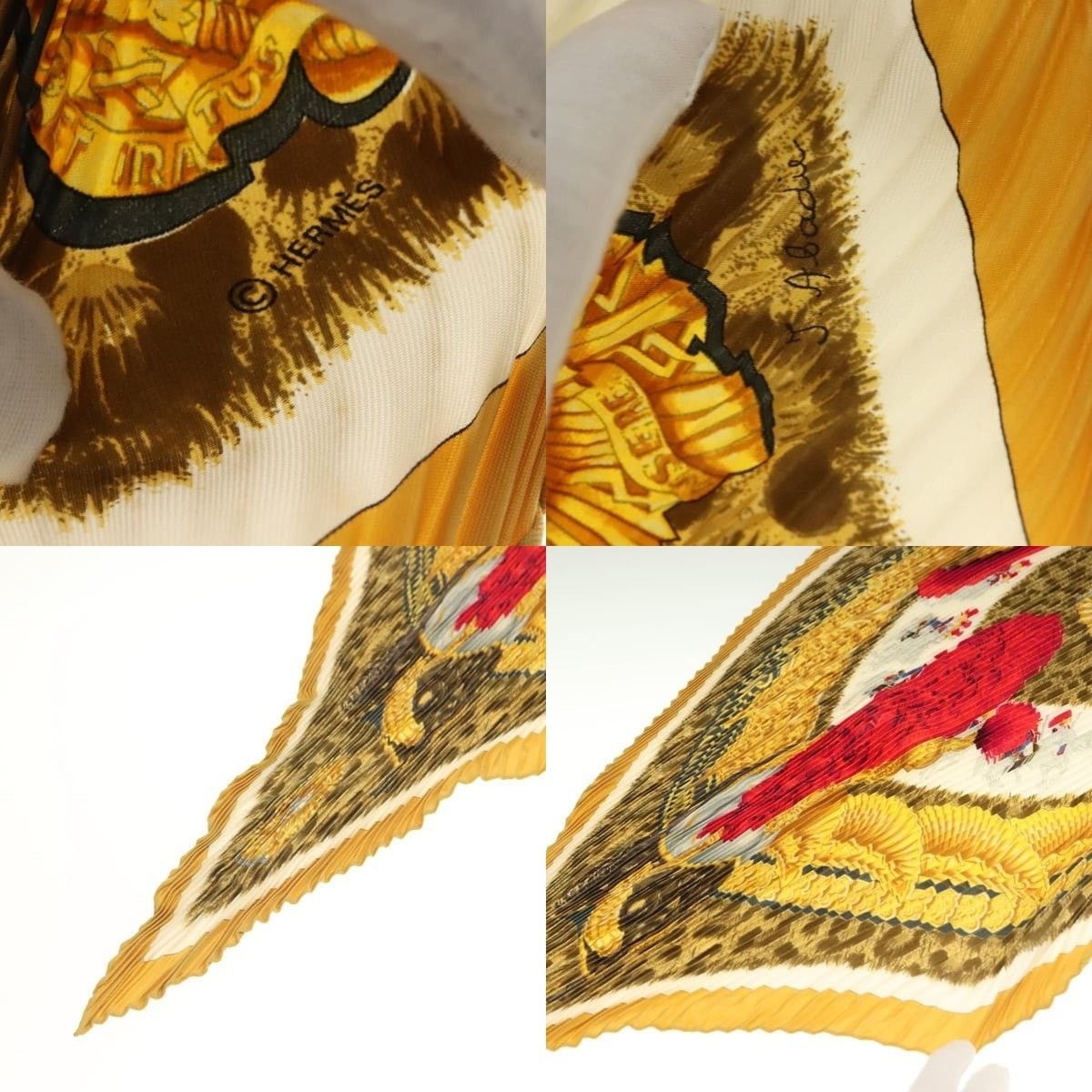Hermes Hermes Pleated Scarf Size ONE SIZE - 4 Thumbnail