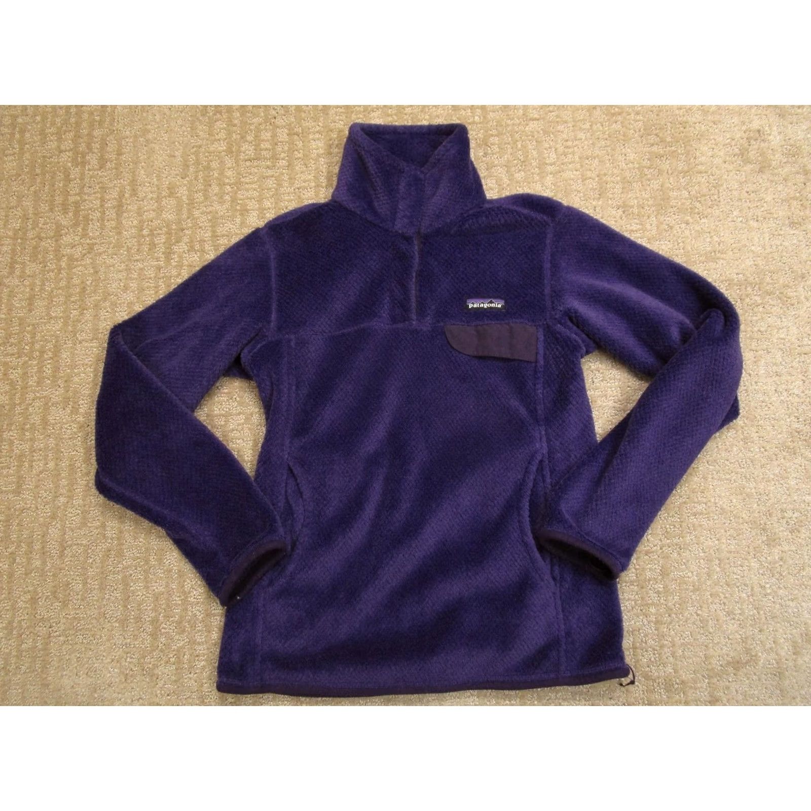 Patagonia Patagonia Jacket Women XS Purple Fleece Snap-T Pullover Outdoor Casual Basic with Pockets Size XS / US 0-2 / IT 36-38 - 2 Thumbnail