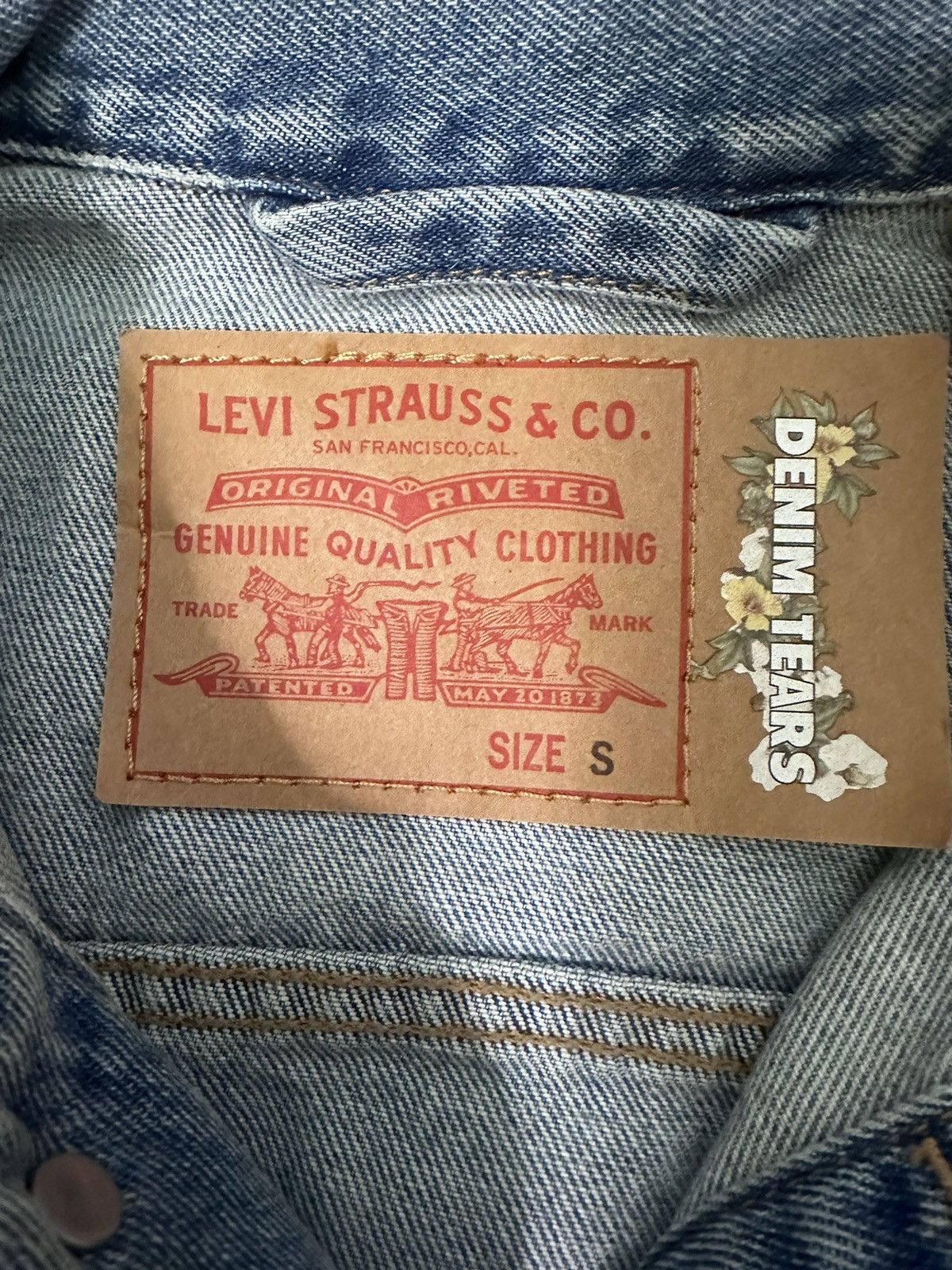 DENIM TEARS × Levi's Denim Tears x Levi's Jacket Size US S / EU 44-46 / 1 - 5 Thumbnail