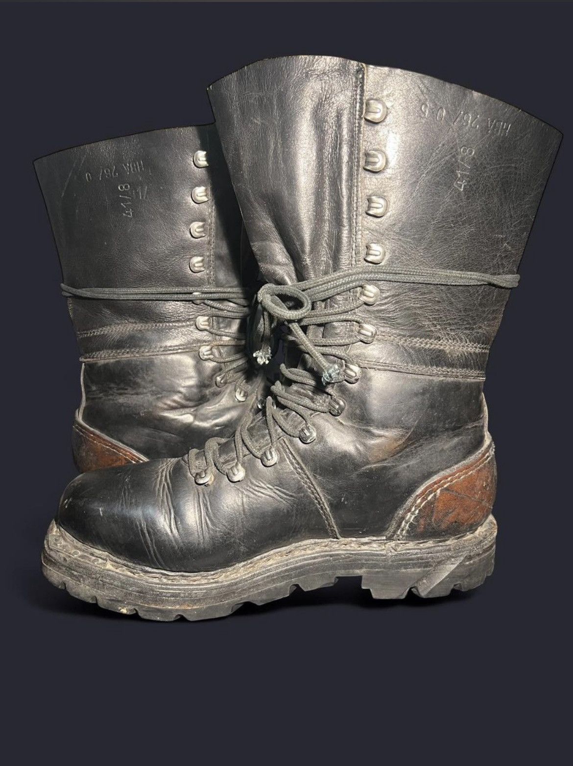Other VINTAGE AUSTRIAN MOUNTAIN BOOTS Size US 8 / EU 41 - 5 Thumbnail