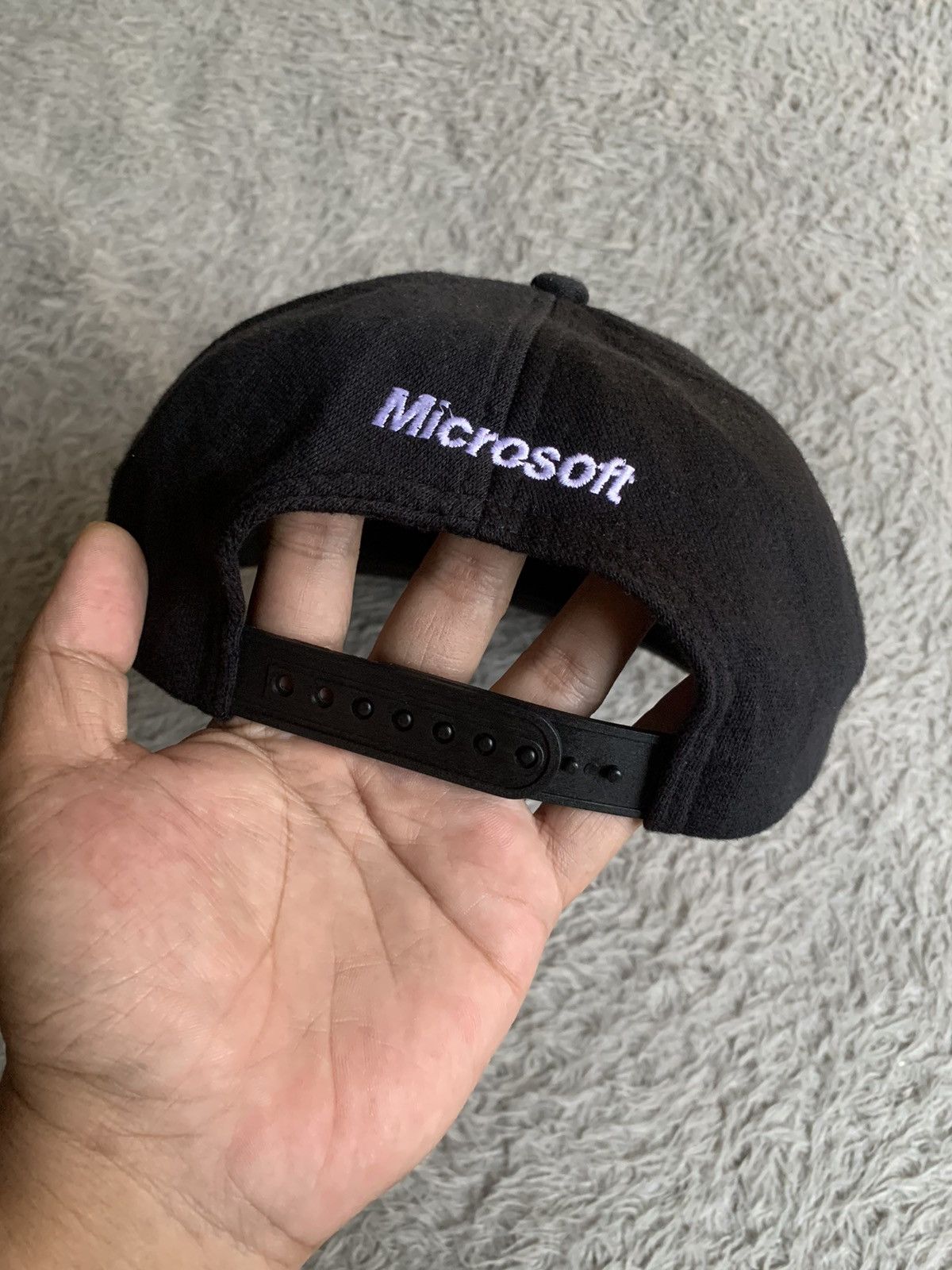 Microsoft Vintage 90s Microsoft Hat Cap Where Do You Want To Go? Size ONE SIZE - 5 Thumbnail