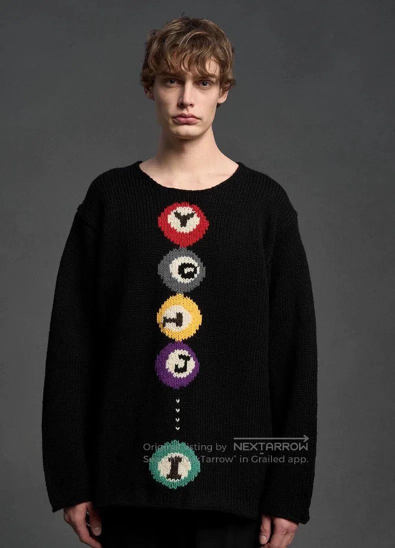 Yohji Yamamoto Yohji Yamamoto AW97 Billiard Sweater. Size US M / EU 48-50 / 2 - 3 Thumbnail