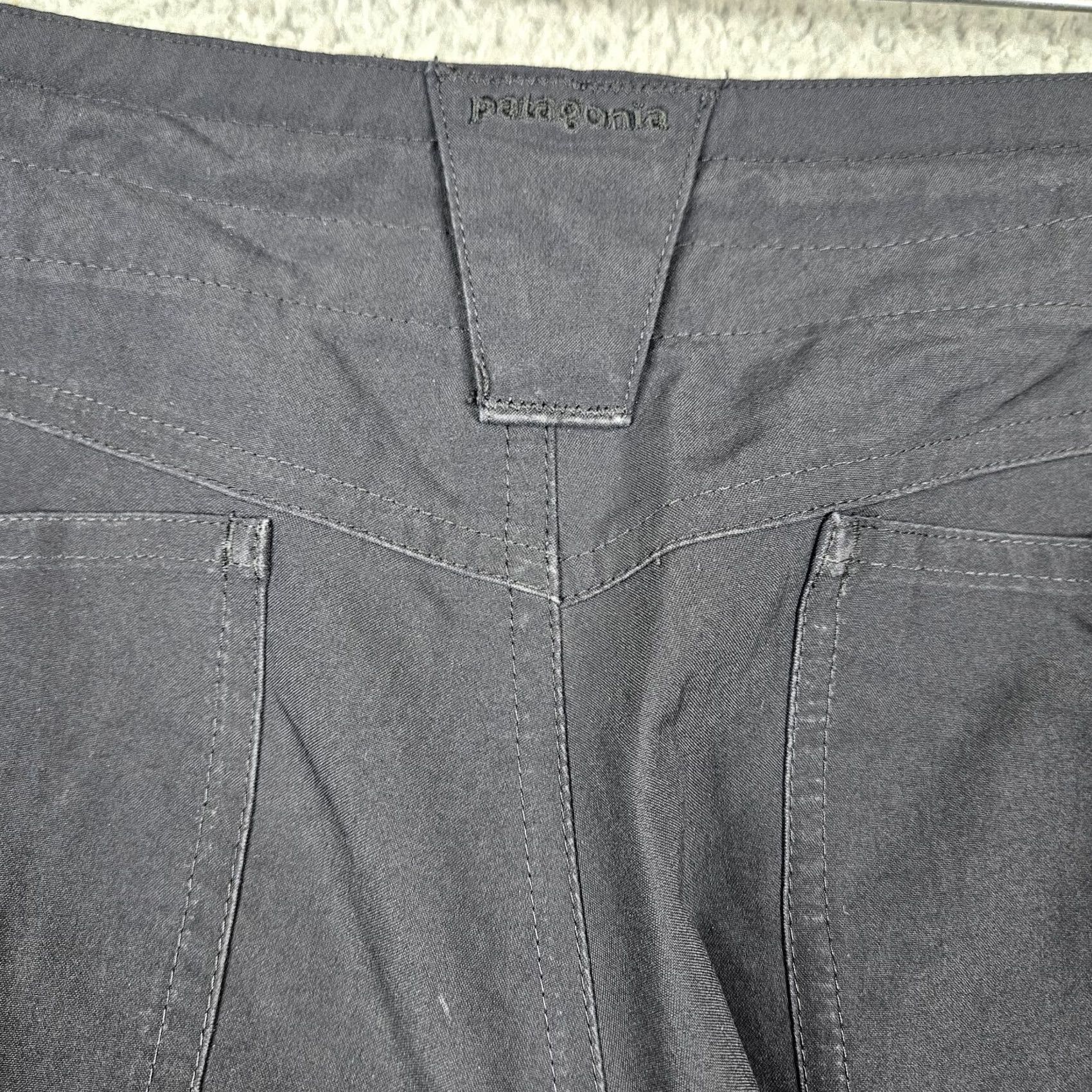 Patagonia Patagonia Women's Black Cropped Straight Leg Pants Size 8 Size 30" / US 8 / IT 44 - 6 Thumbnail