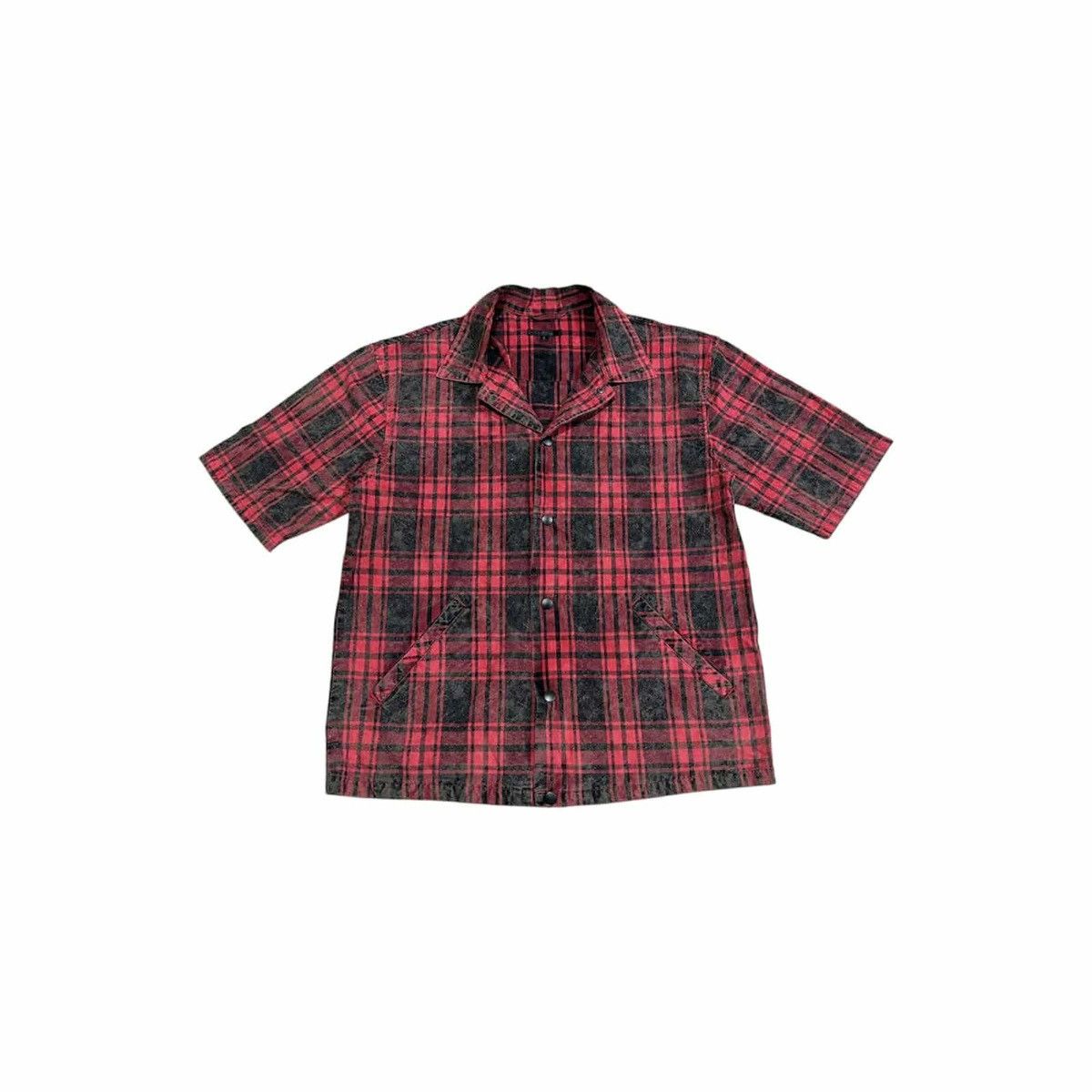 Hysteric Glamour × If Six Was Nine × Japanese Brand 🔥Sick Y2K Bike Star Dust Flannel Shirt Punk Size US L / EU 52-54 / 3 - 2 Thumbnail