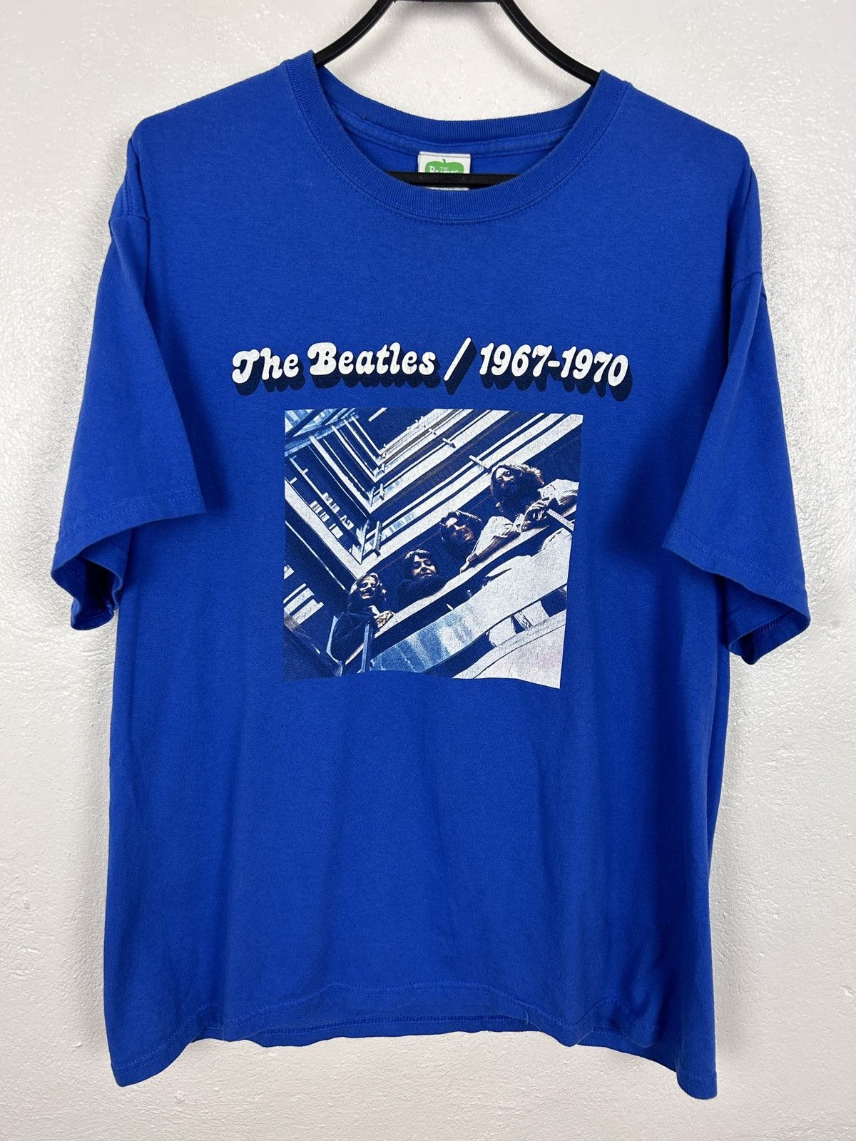 00s Vintage The Beatles 1967-1970 Band T-Shirt In Blue