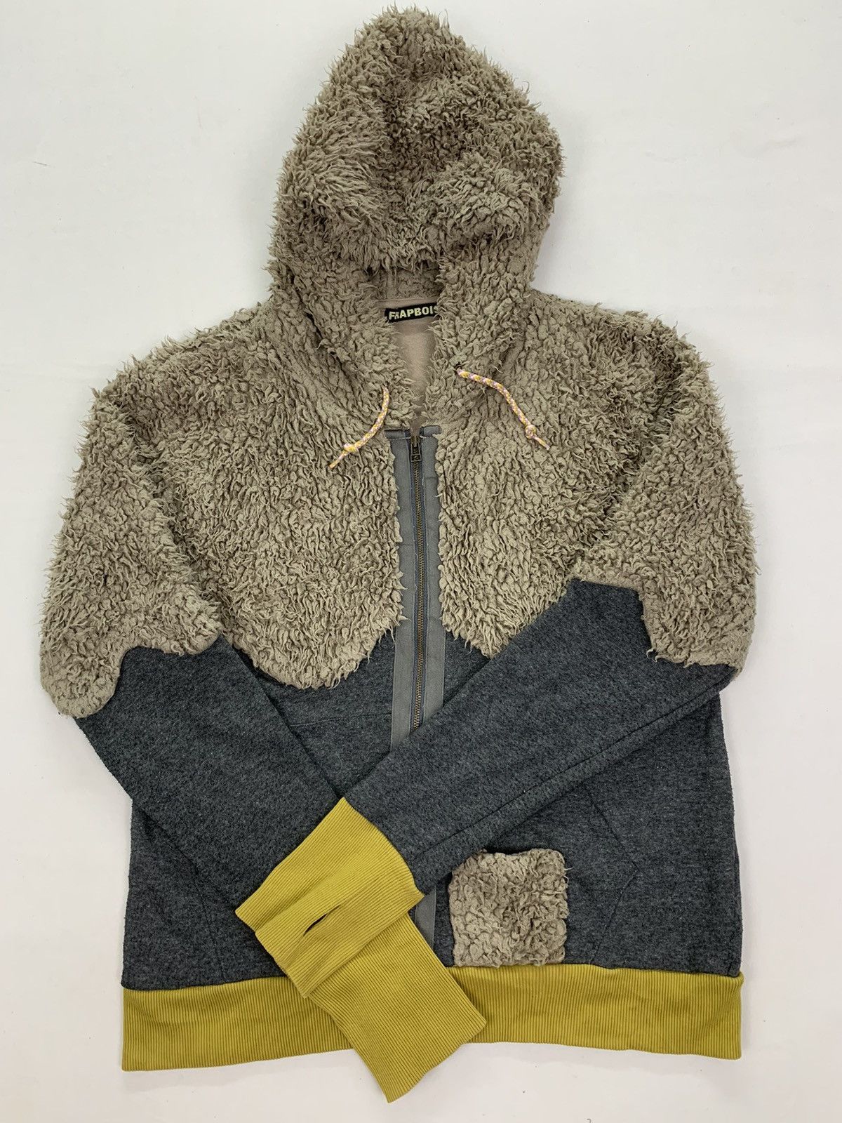 Frapbois × Issey Miyake Dope 🔥 vintage frapbois hoodie with fur Size ONE SIZE - 3 Thumbnail