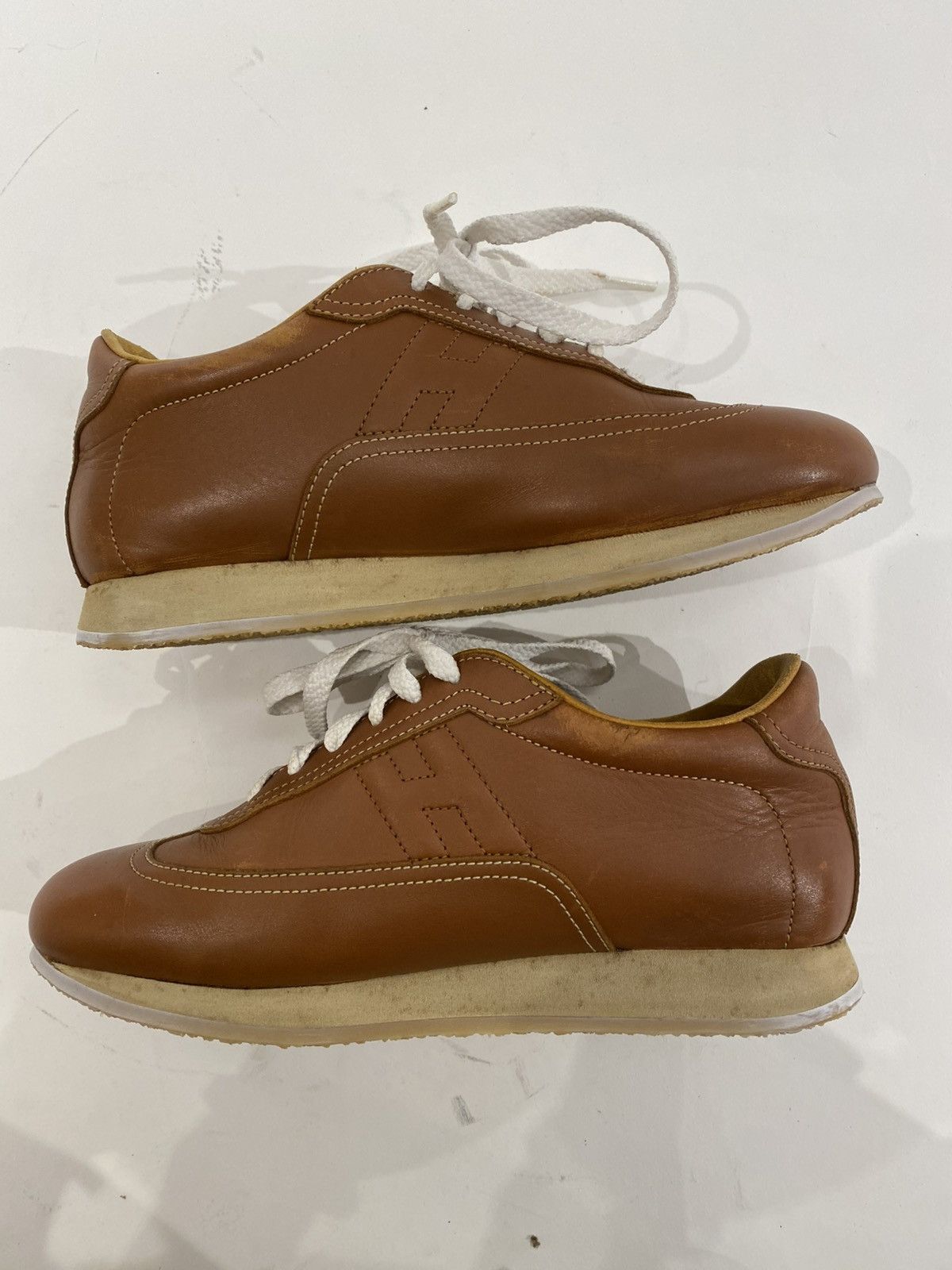 Hermes Hermes Quick Leather Sneakers woman Size37.5 Size US 7.5 / IT 37.5 - 8 Thumbnail
