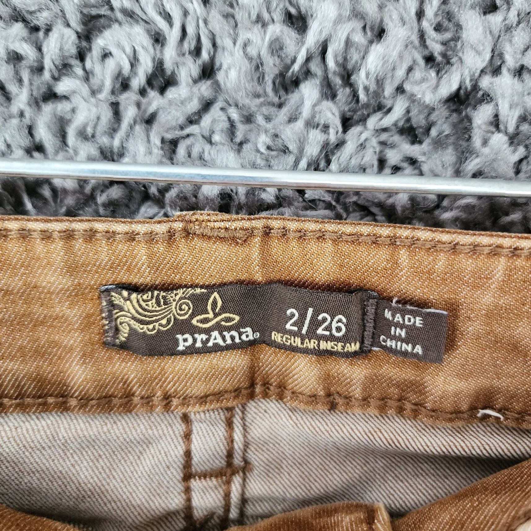 Prana prAna Jeans Women Skinny Brown Size 2 Stretchy 30in Inseam Womens Size 26" / US 2 / IT 38 - 3 Thumbnail