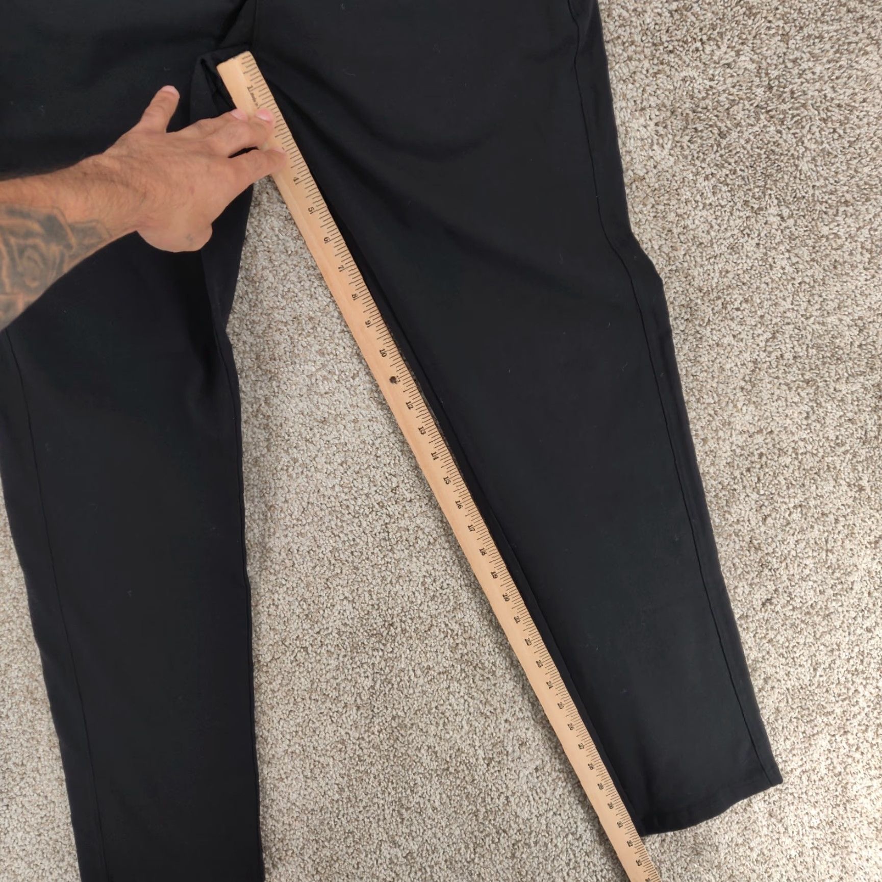 Vintage Public Rec Joggers Men's 30x32 Black Stretch Zip Pocket Athleisure Pants Size US 32 / EU 48 - 4 Thumbnail