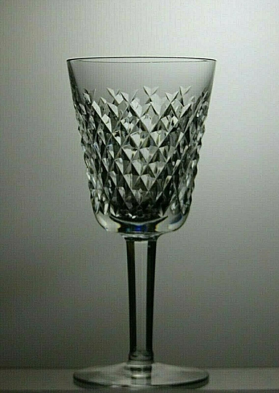 Other Waterford Crystal "Alana" Cut Set Of 6 Wine Glasses 5 5/8" Size ONE SIZE - 4 Thumbnail