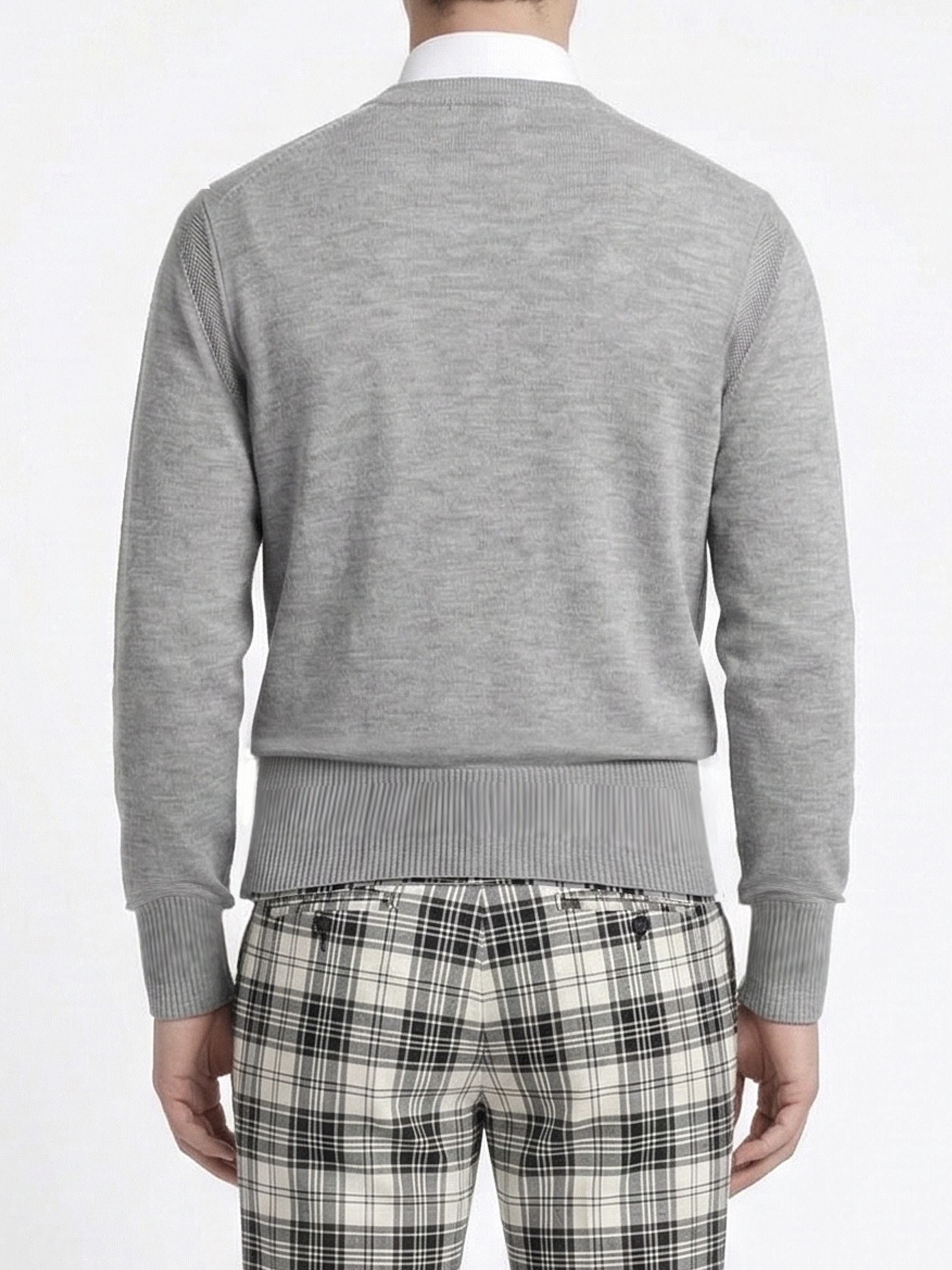 Tom Ford Pure Silk V-Neck Sweater Size US L / EU 52-54 / 3 - 2 Thumbnail