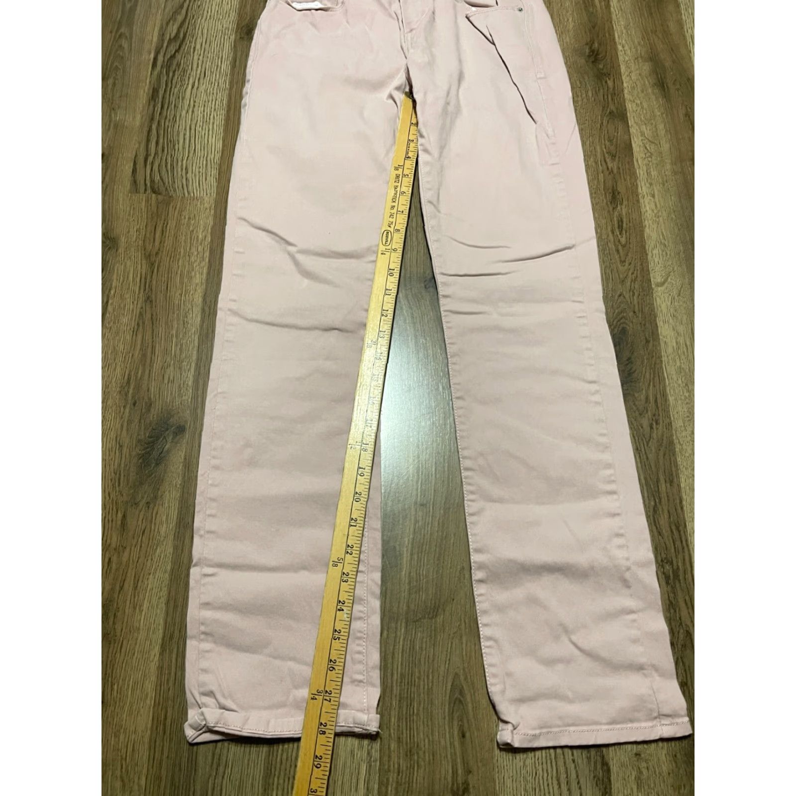Levi's Levi's Jeans Women's 27 Pink 505 Straight Pockets Regular Denim 28in Inseam Womens Size 27" / US 4 / IT 40 - 6 Thumbnail
