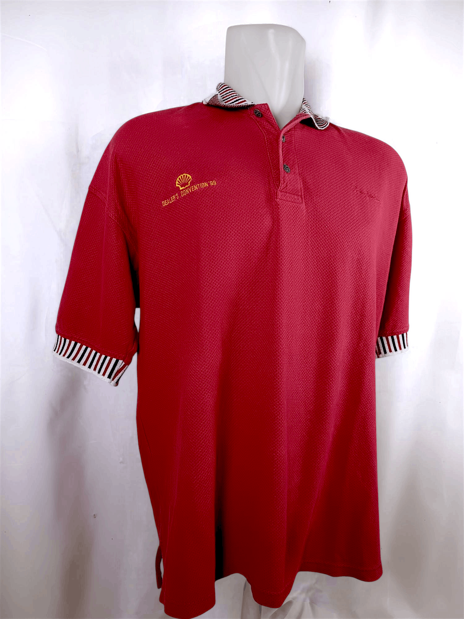 Pierre Cardin Vintage Pierre Cardin Polo shirt Shell dealer convention '99 Size US XL / EU 56 / 4 - 18 Thumbnail