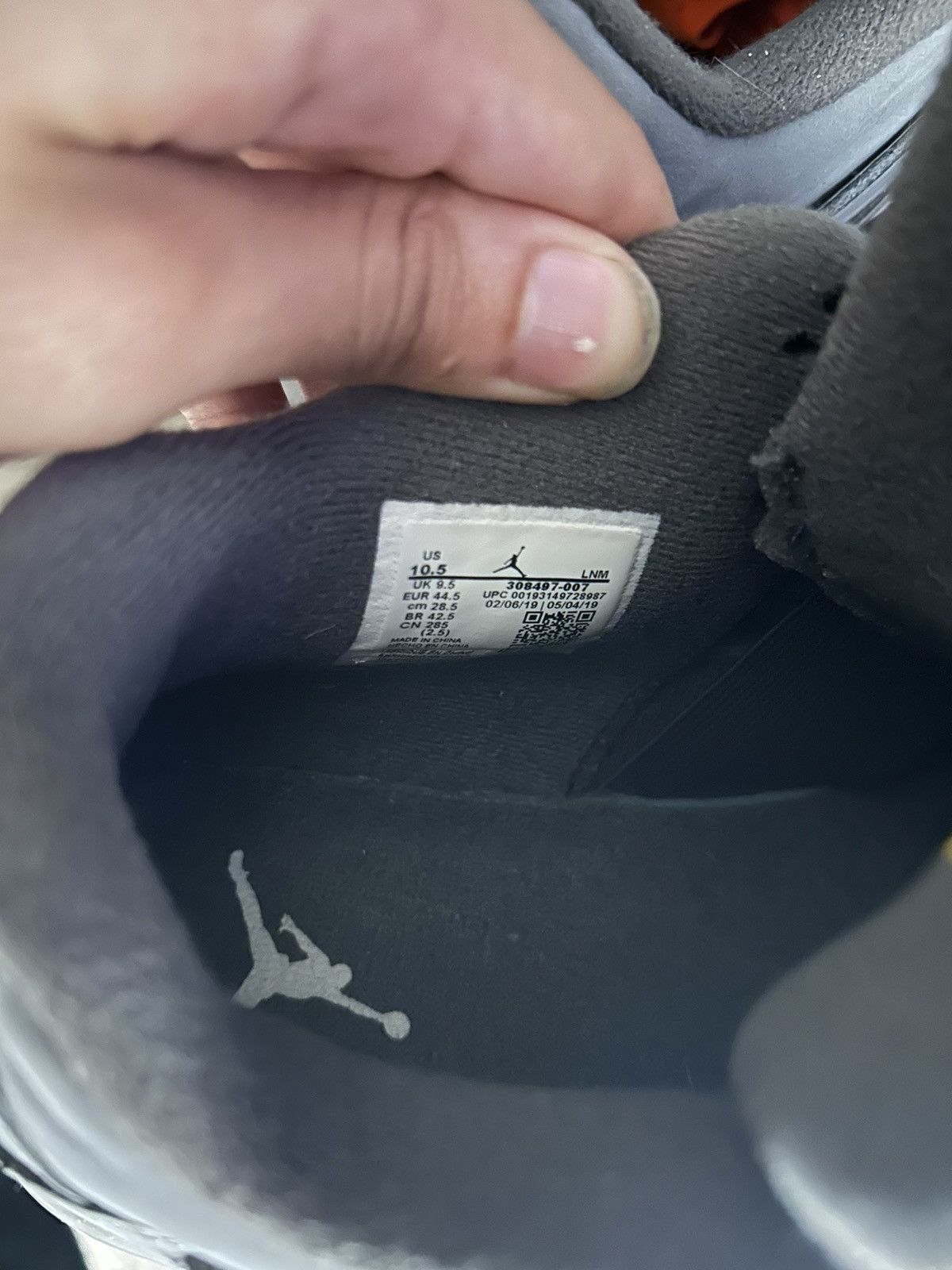 Jordan Brand Jordan 4 Retro Cool Grey (2019) Size US 10.5 / EU 43-44 - 9 Thumbnail