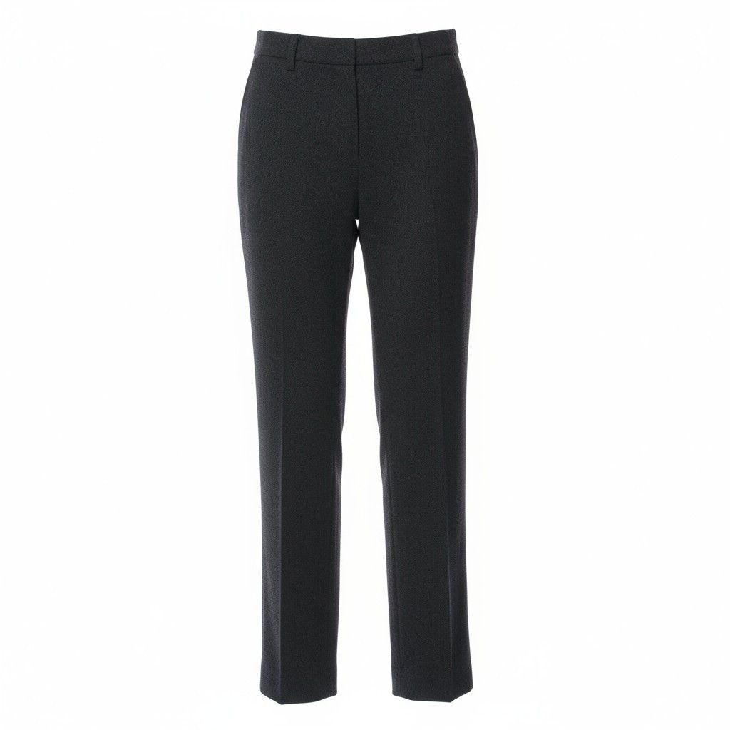NELLS NELSON Virgin Wool and Silk Blend Textured Pants