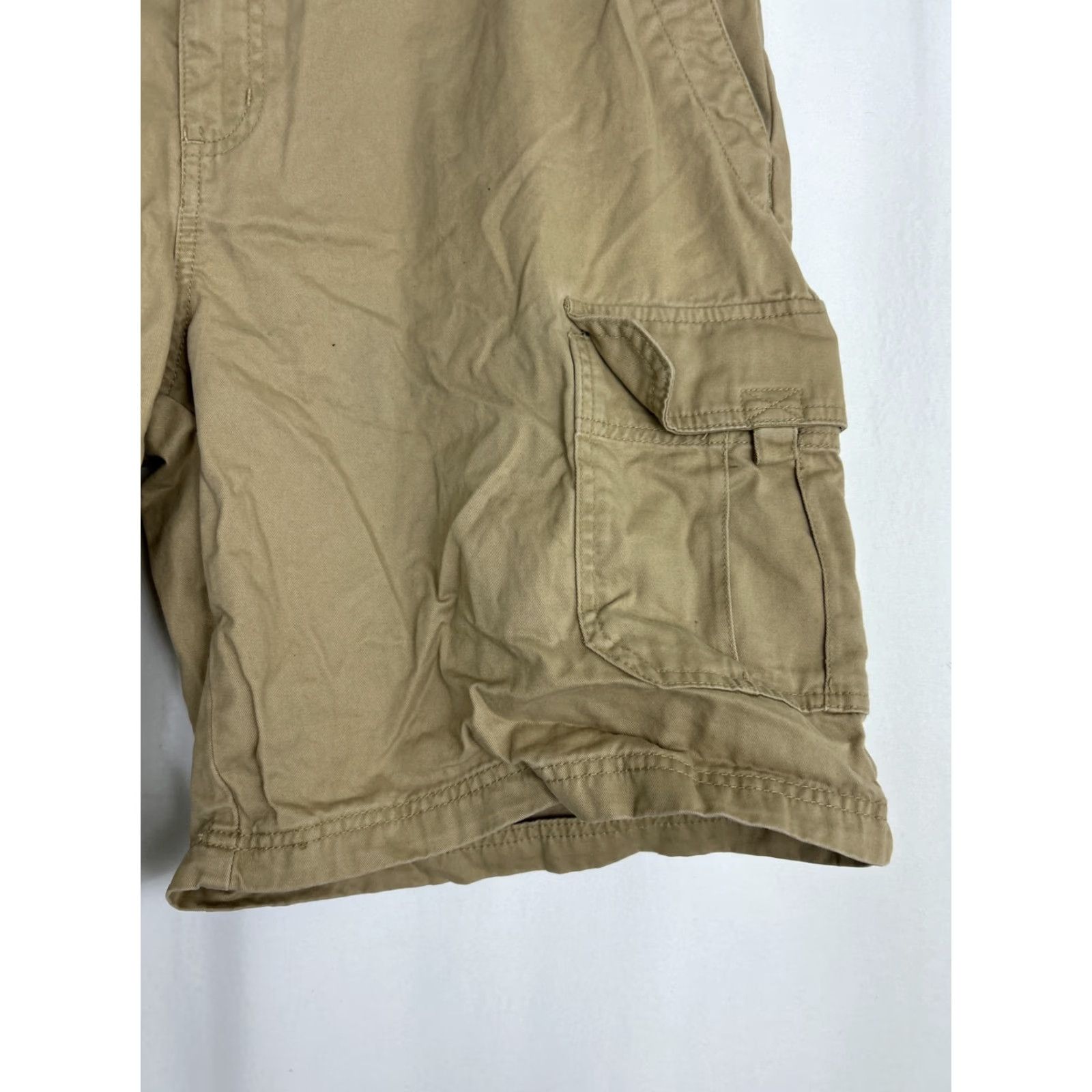 Vintage Columbia Mens Cargo Shorts Beige 40x10 Cotton Blend Outdoor Cargo Shorts Men Warm Weather Beige Coloumn? Size US 40 / EU 56 - 3 Thumbnail