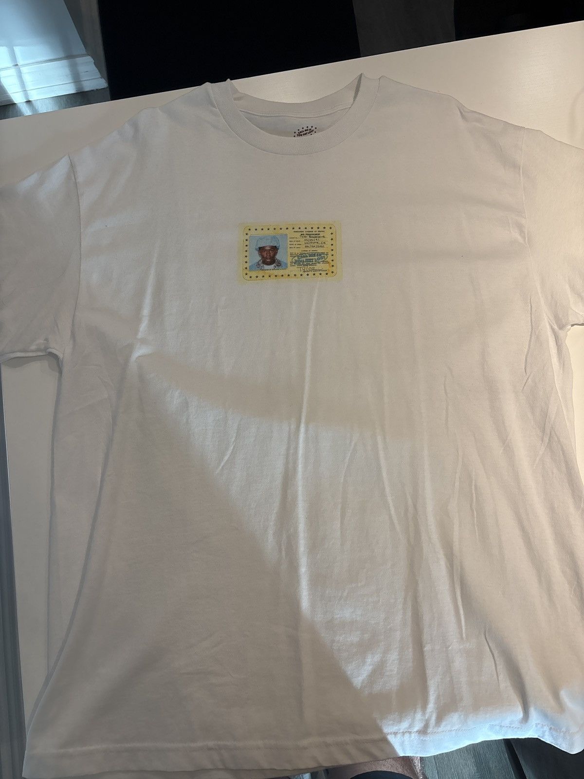 Golf Wang Call me if you get lost White T-shirt Size US XL / EU 56 / 4 - 5 Thumbnail