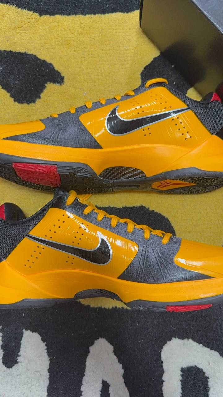 Nike Nike Kobe 5 Protro Bruce Lee (2020) CD4991-700 Size US 11 / EU 44 - 3 Thumbnail