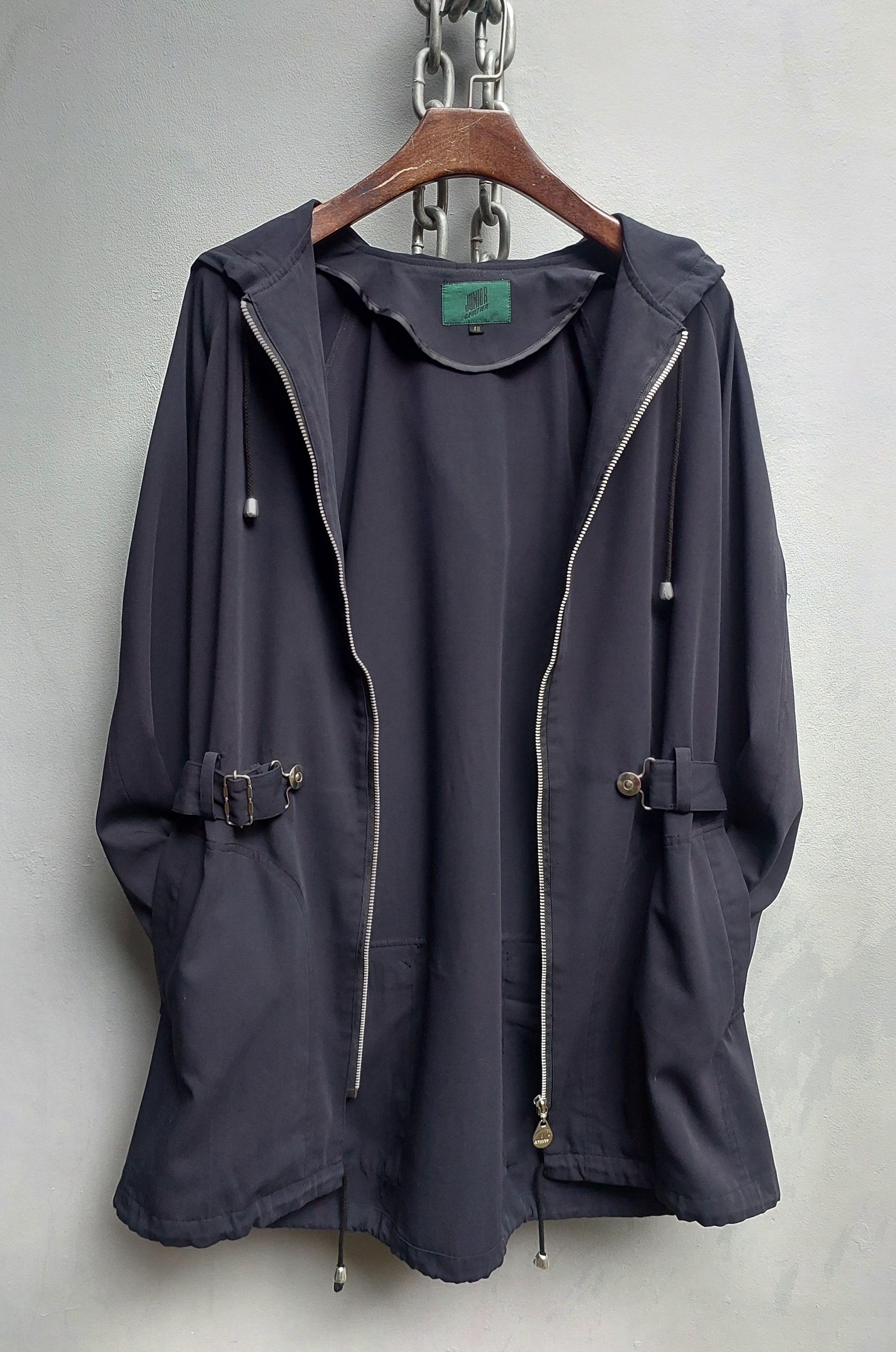 Jean Paul Gaultier Junior Gaultier Oversized Reversible Hooded Parka Size US M / EU 48-50 / 2 - 5 Thumbnail