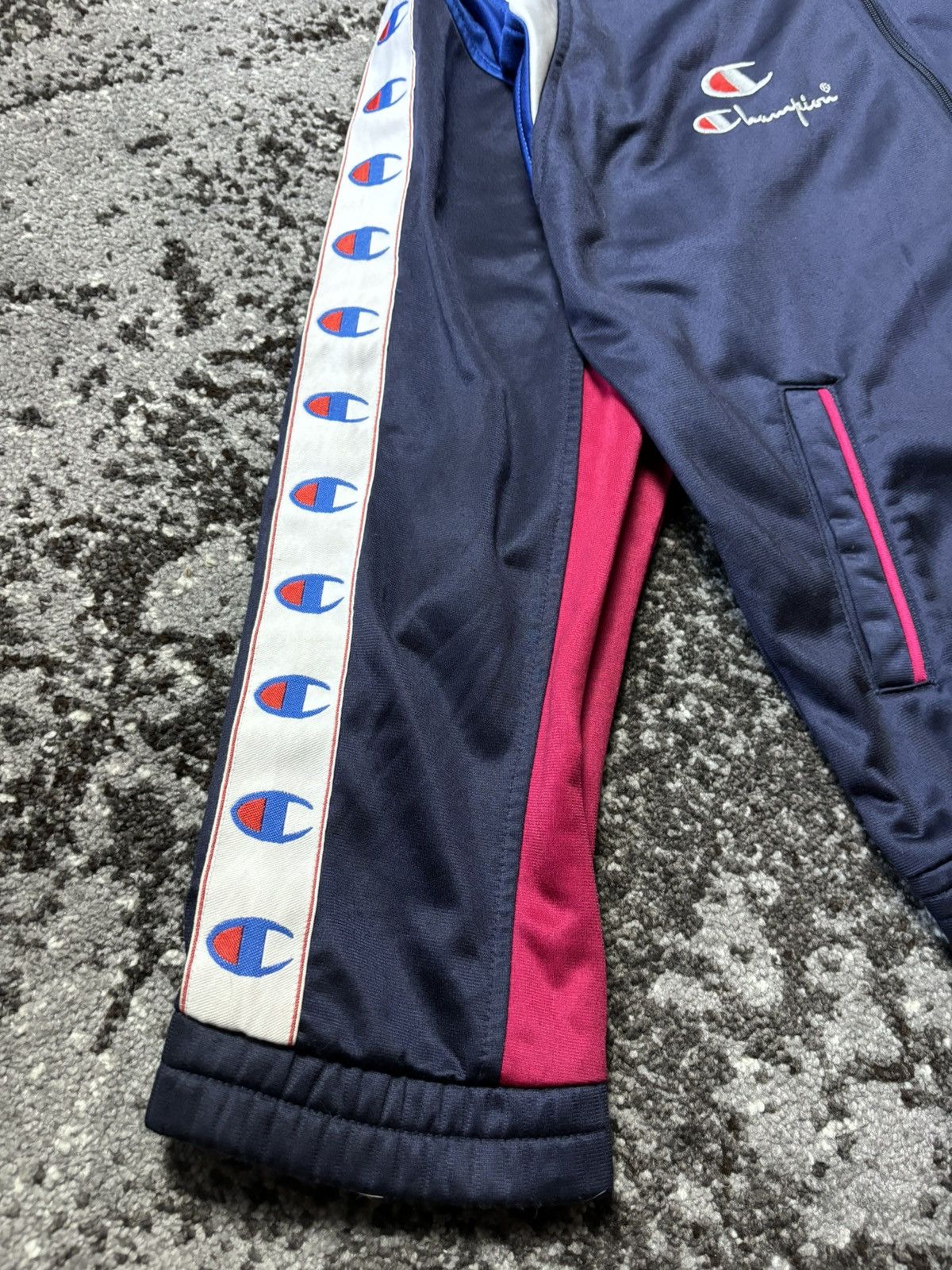 Champion × Japanese Brand × Vintage Vintage 90s Champion track jacket Size L / US 10 / IT 46 - 3 Thumbnail