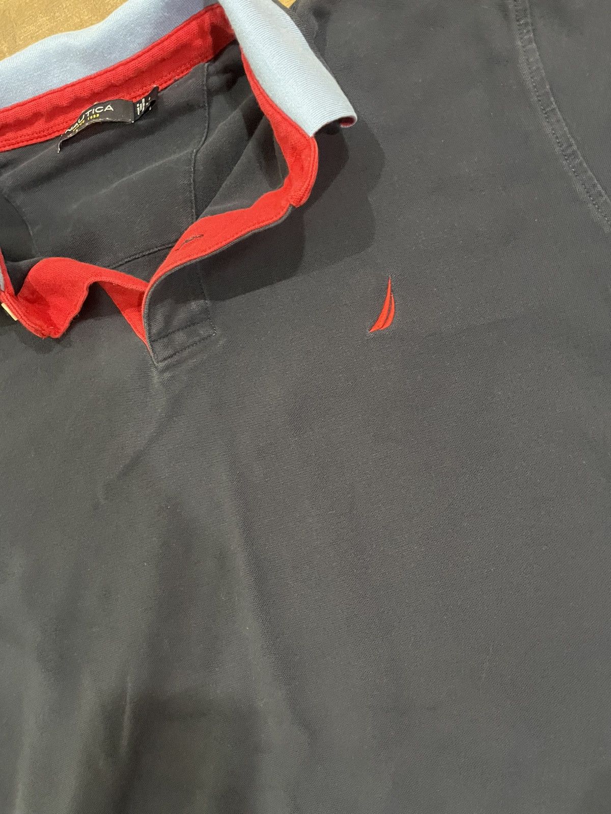 Nautica 90s Nautica Polo Size US L / EU 52-54 / 3 - 2 Thumbnail