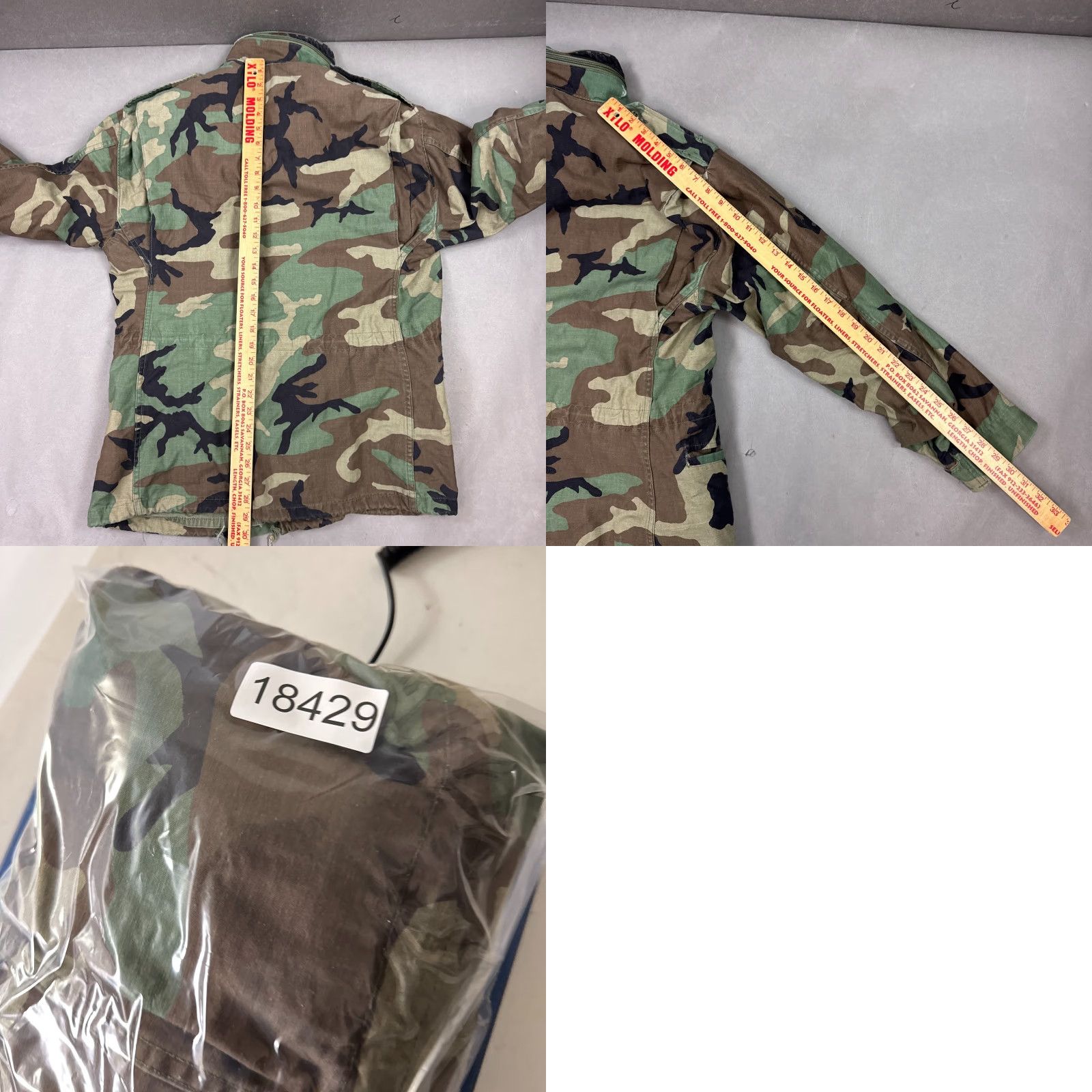 Vintage VINTAGE US ARMY JACKET Men M65 Coat Camouflage Green 80s Cold Weather Hooded Full Zip Lined Insulated Pockets All Seasons Regular Size M 44 in Mens Size US M / EU 48-50 / 2 - 9 Thumbnail