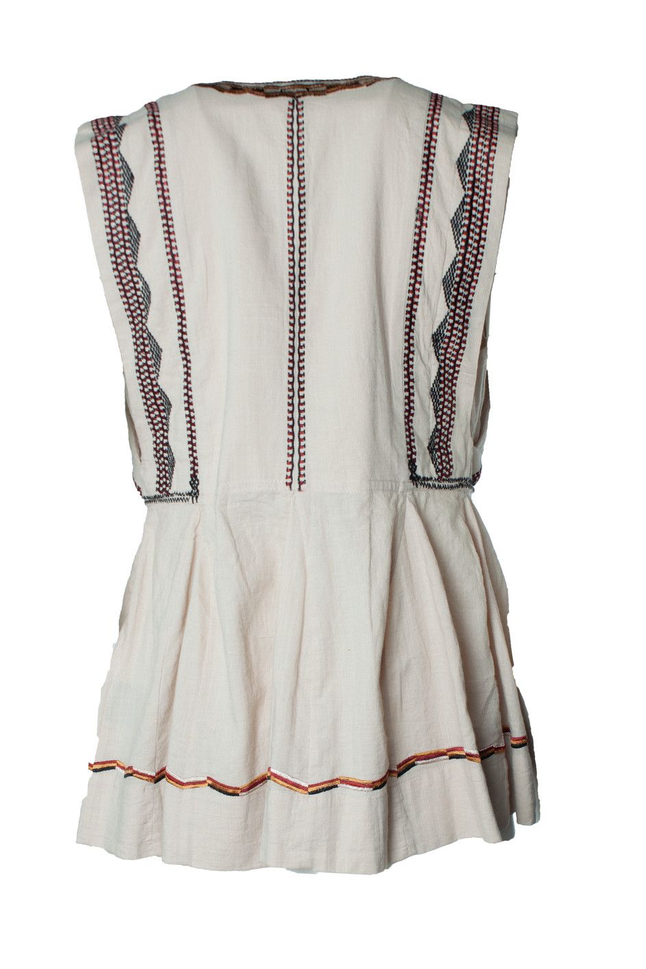Isabel Marant Etoile Isabel Marant Etoile, embroidered beige top Size XS / US 0-2 / IT 36-38 - 3 Thumbnail