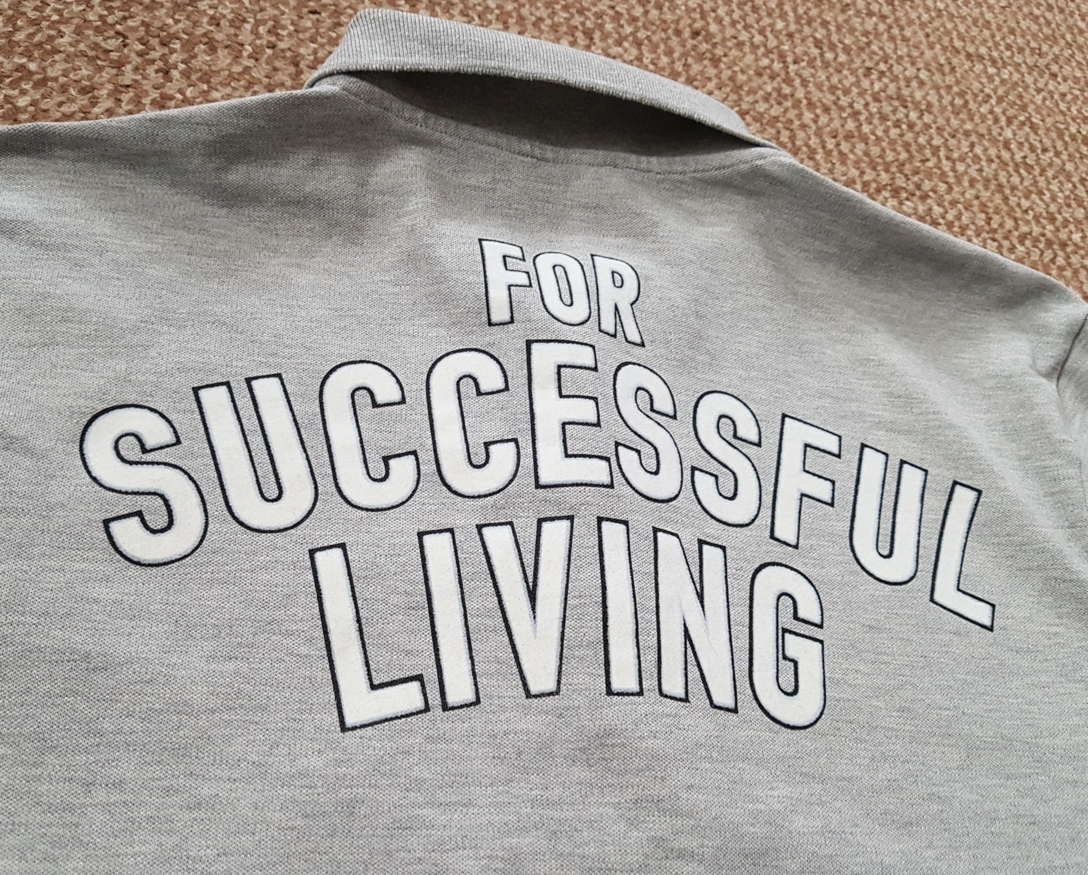 Diesel Diesel For Successful Living Printed Polo T Shirt sz XL Size US XL / EU 56 / 4 - 4 Thumbnail