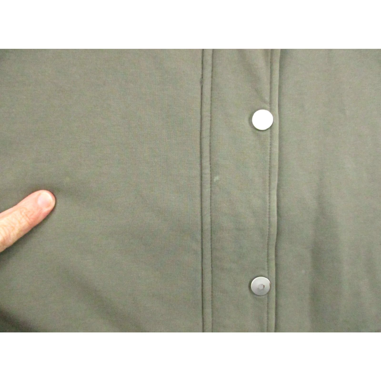 Vintage NEON BUDDHA Women XL Button Front Sweatshirt Jacket Green Size XL / US 12-14 / IT 48-50 - 7 Thumbnail